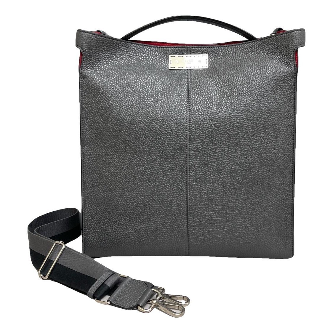 Peekaboo leather handbag