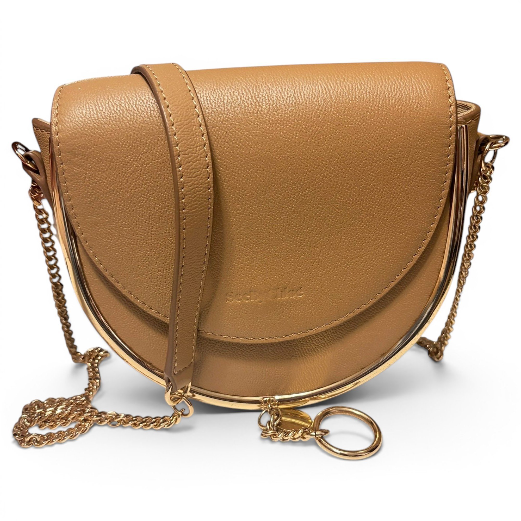 Leather crossbody bag
