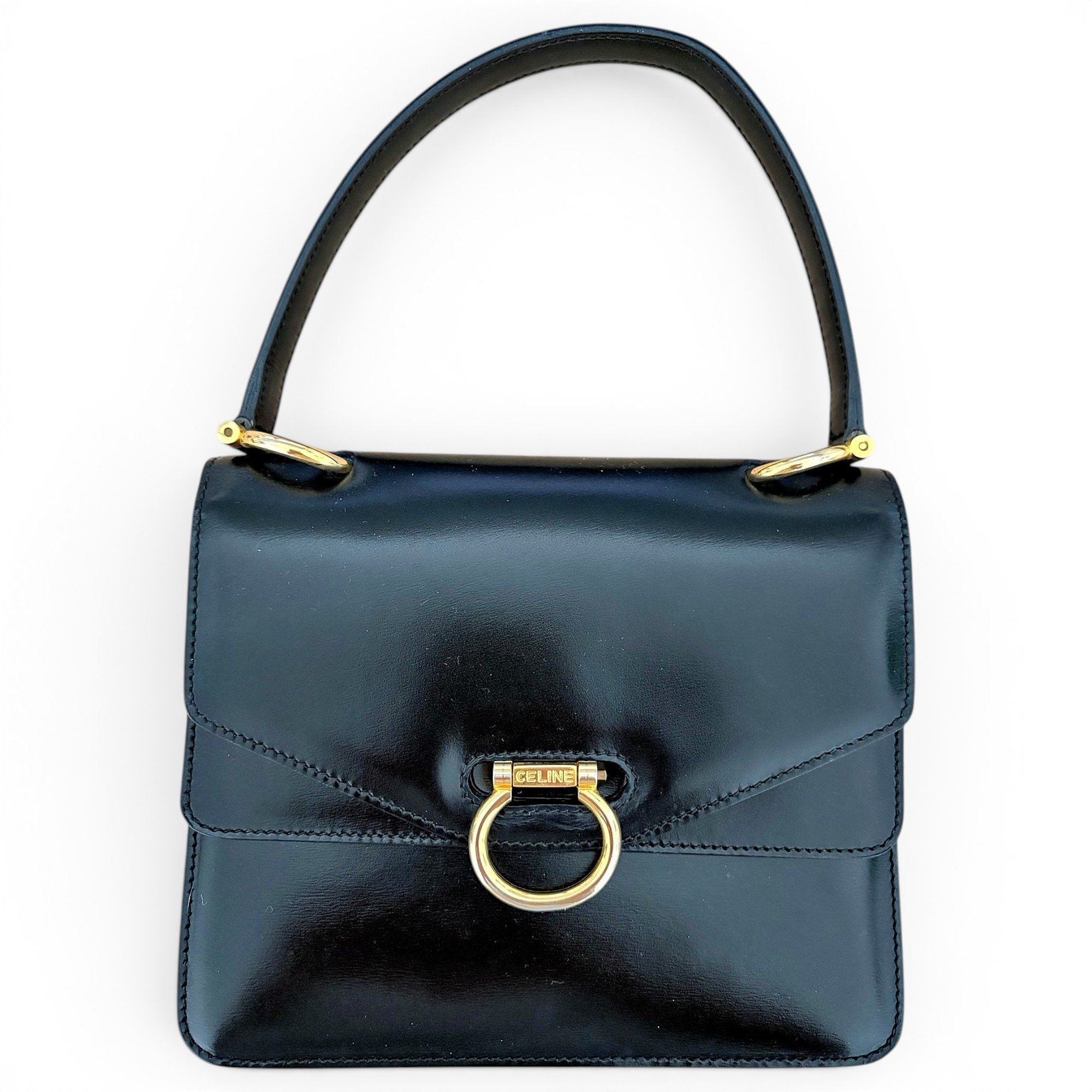 Leather handbag