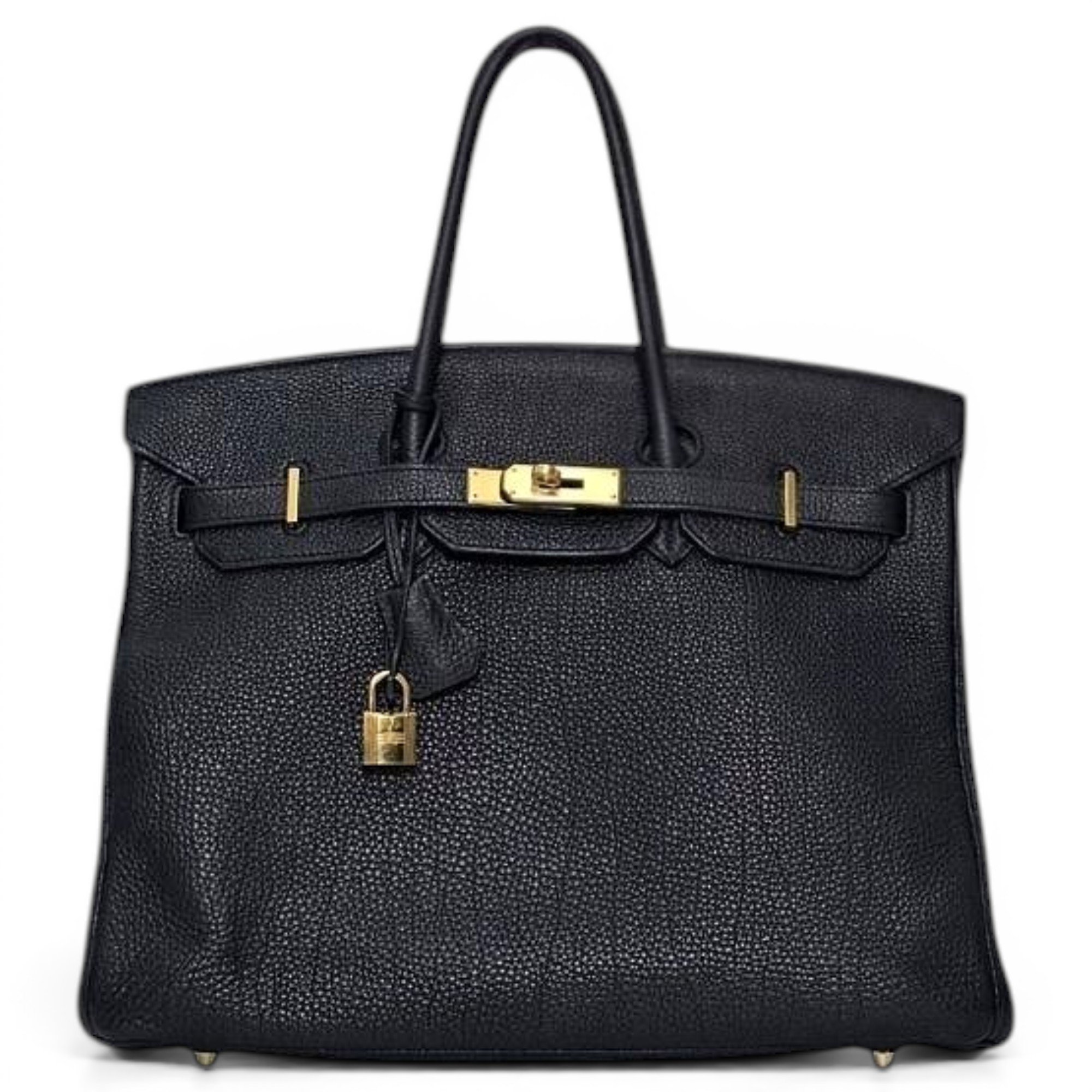 Birkin 35 leather handbag
