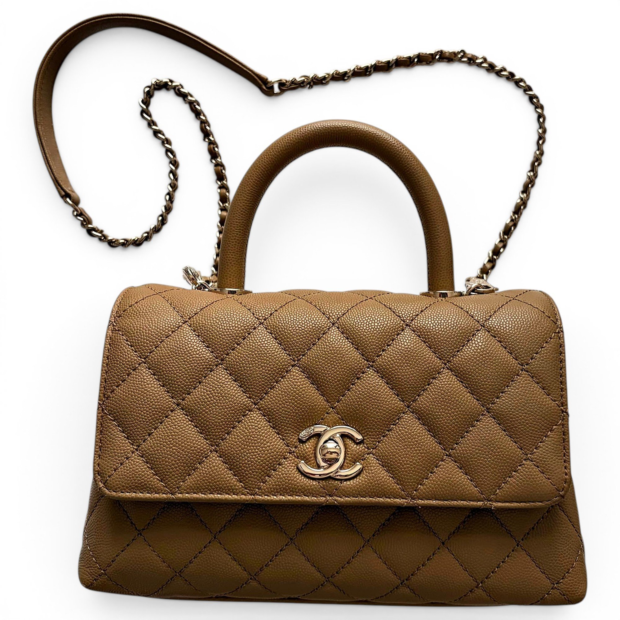 Timeless Classique Top Handle leather handbag