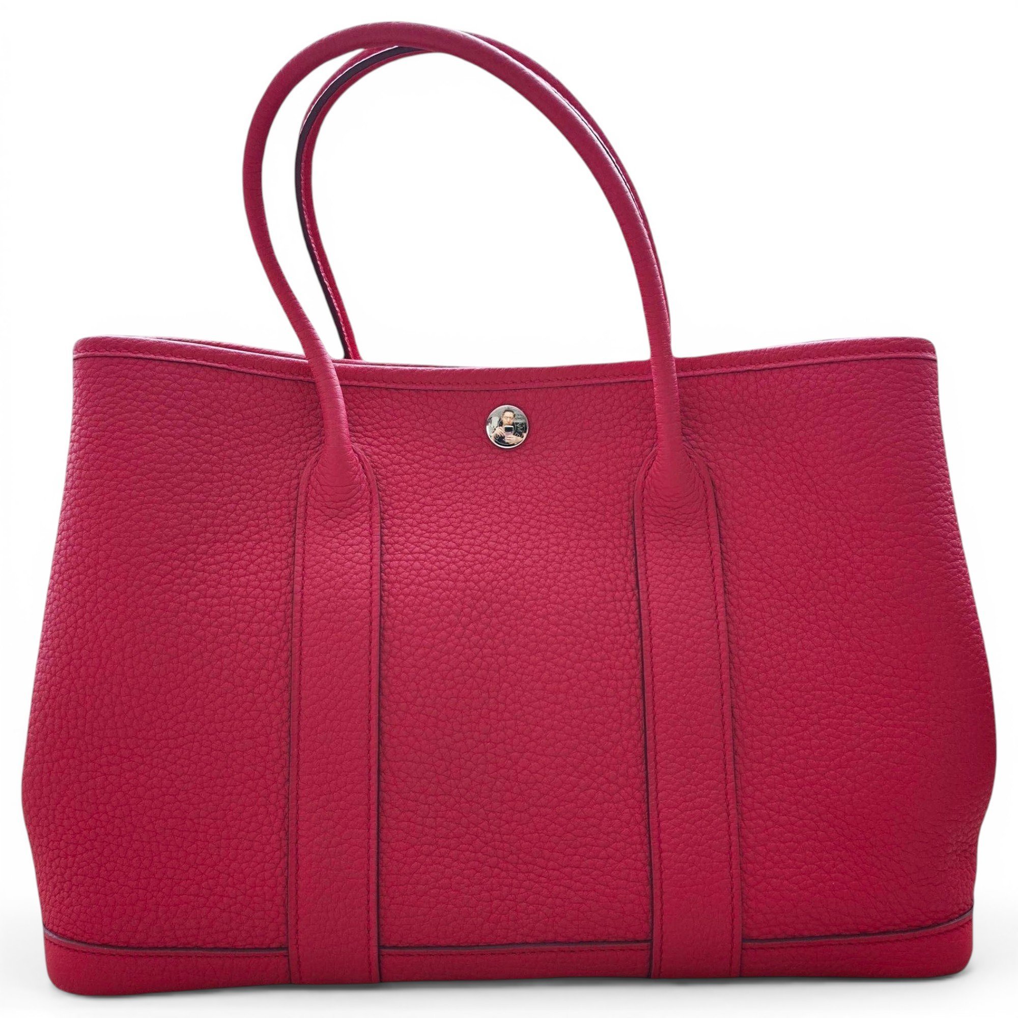 Garden Party leather bag