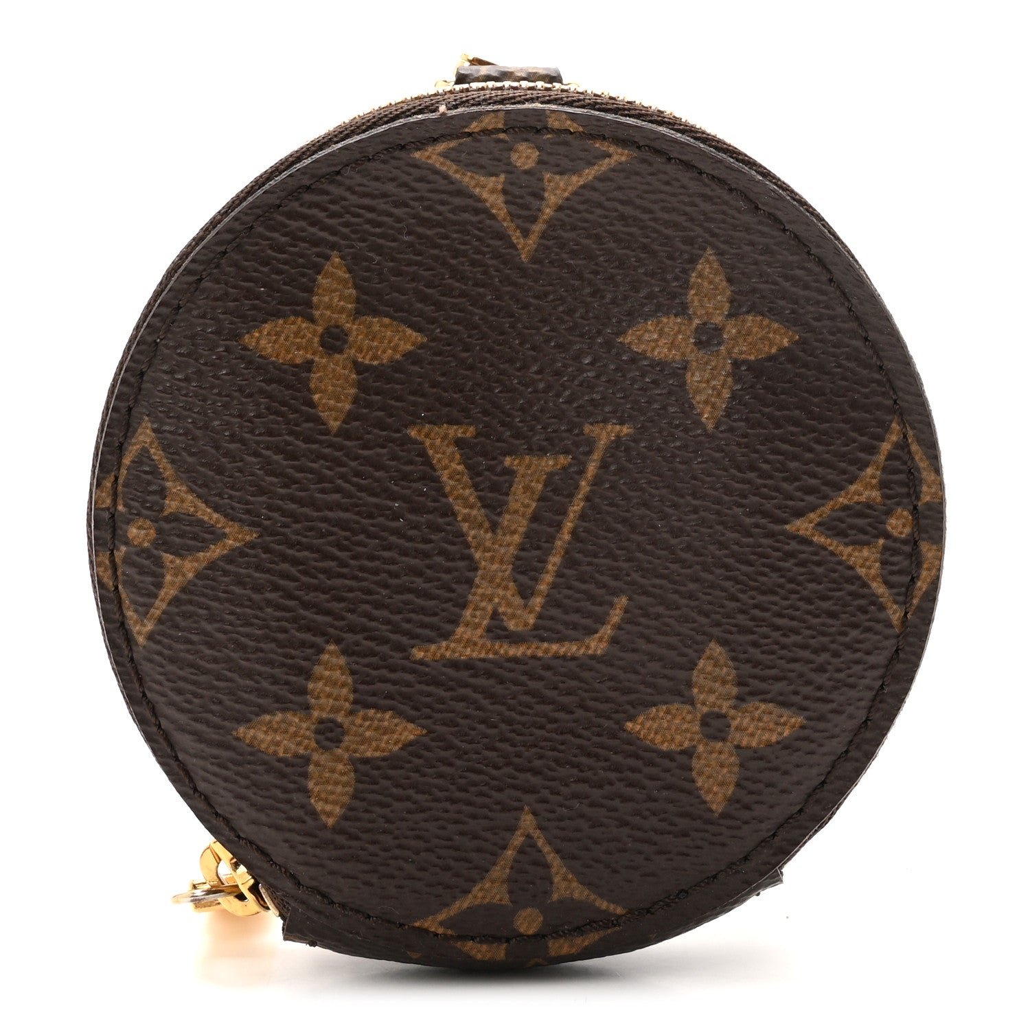 Louis Vuitton Monogram Multi Pochette Accessories Round Coin Purse