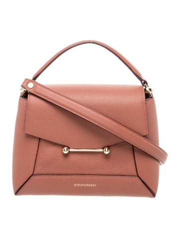 Leather Top Handle Bag