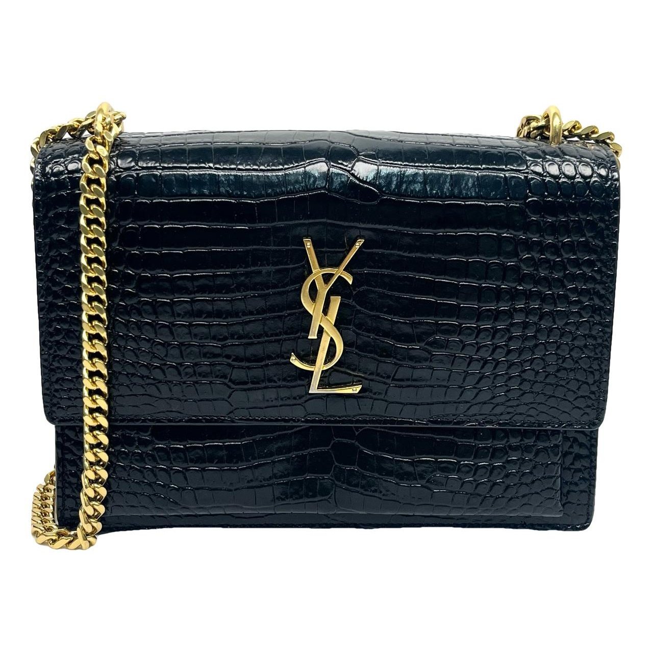 Sunset leather handbag