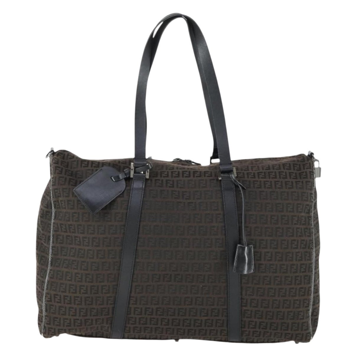 Leather bowling bag