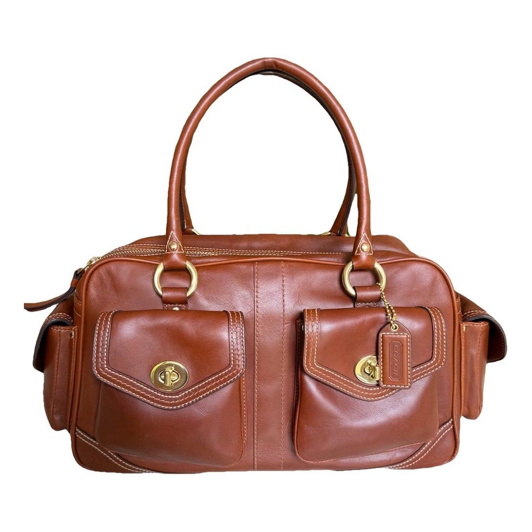 Leather handbag