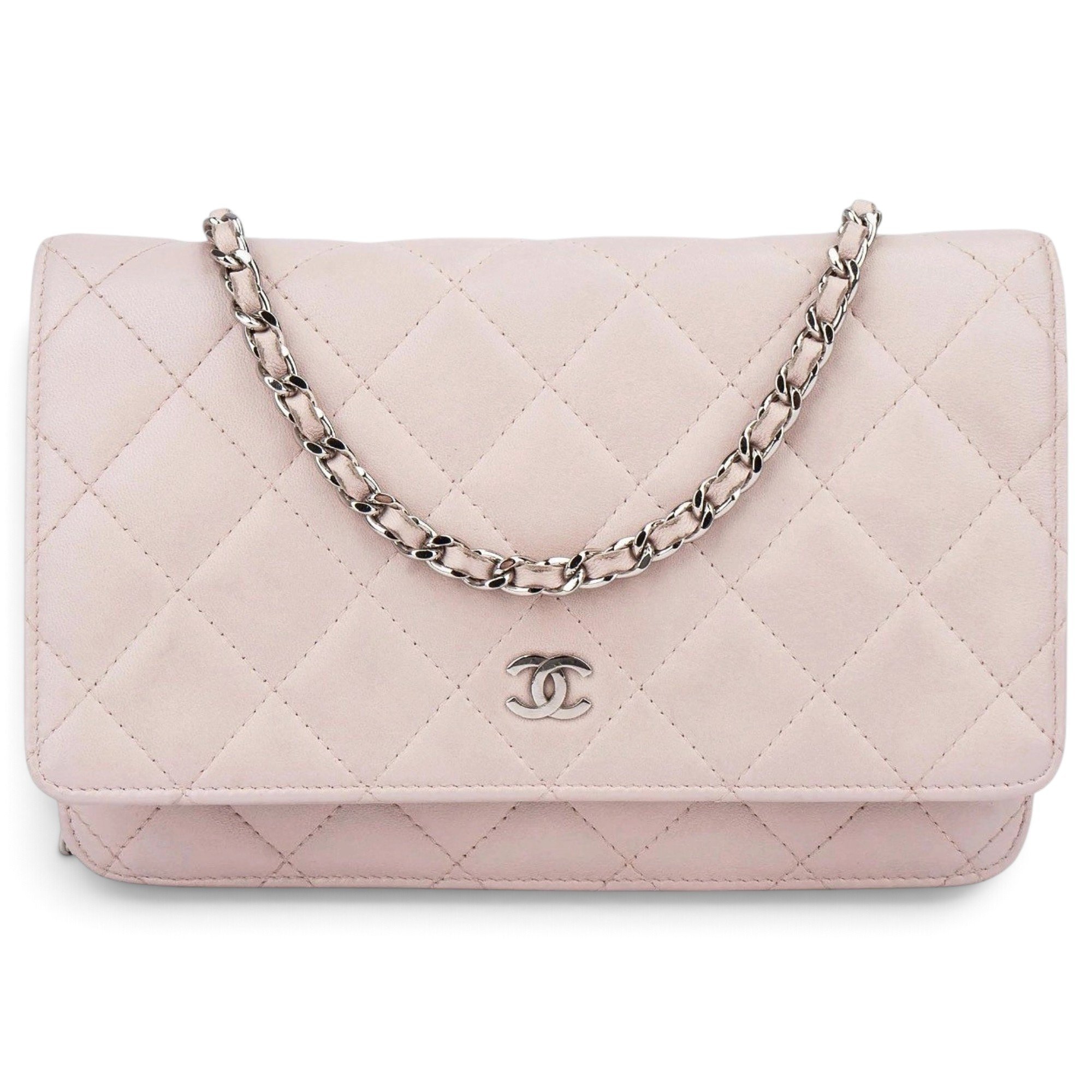 Trendy CC Wallet on Chain leather crossbody bag