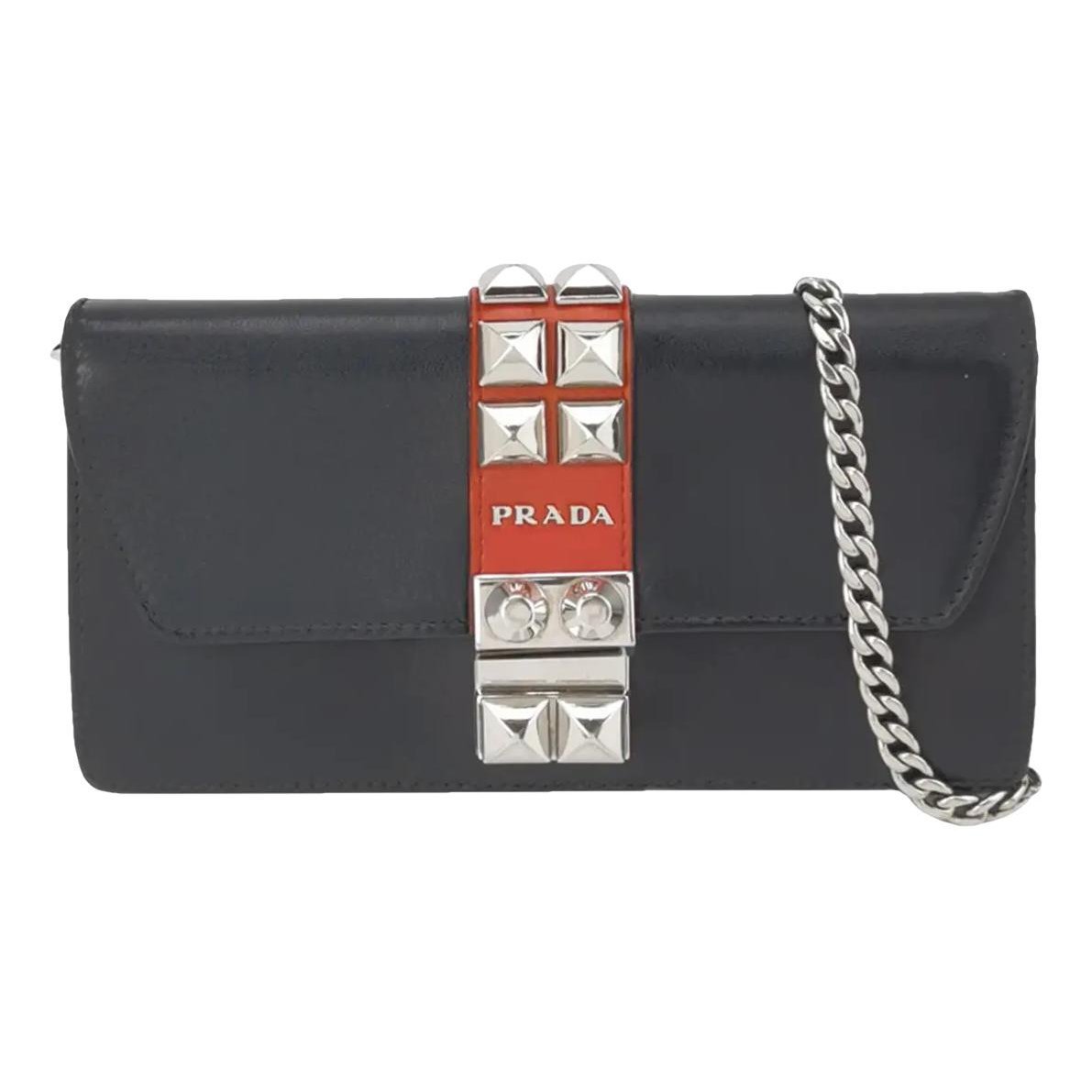 Leather crossbody bag