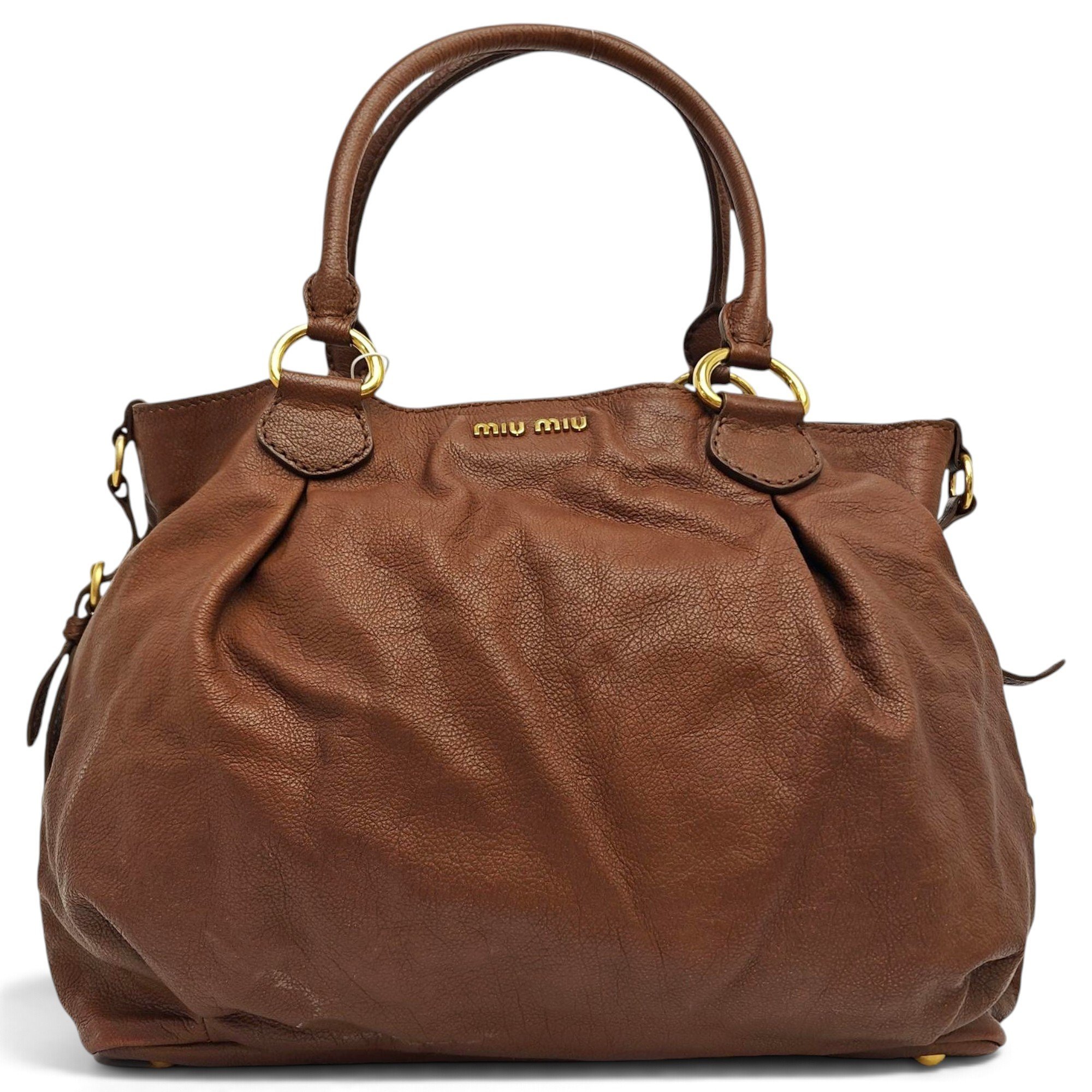 Leather handbag