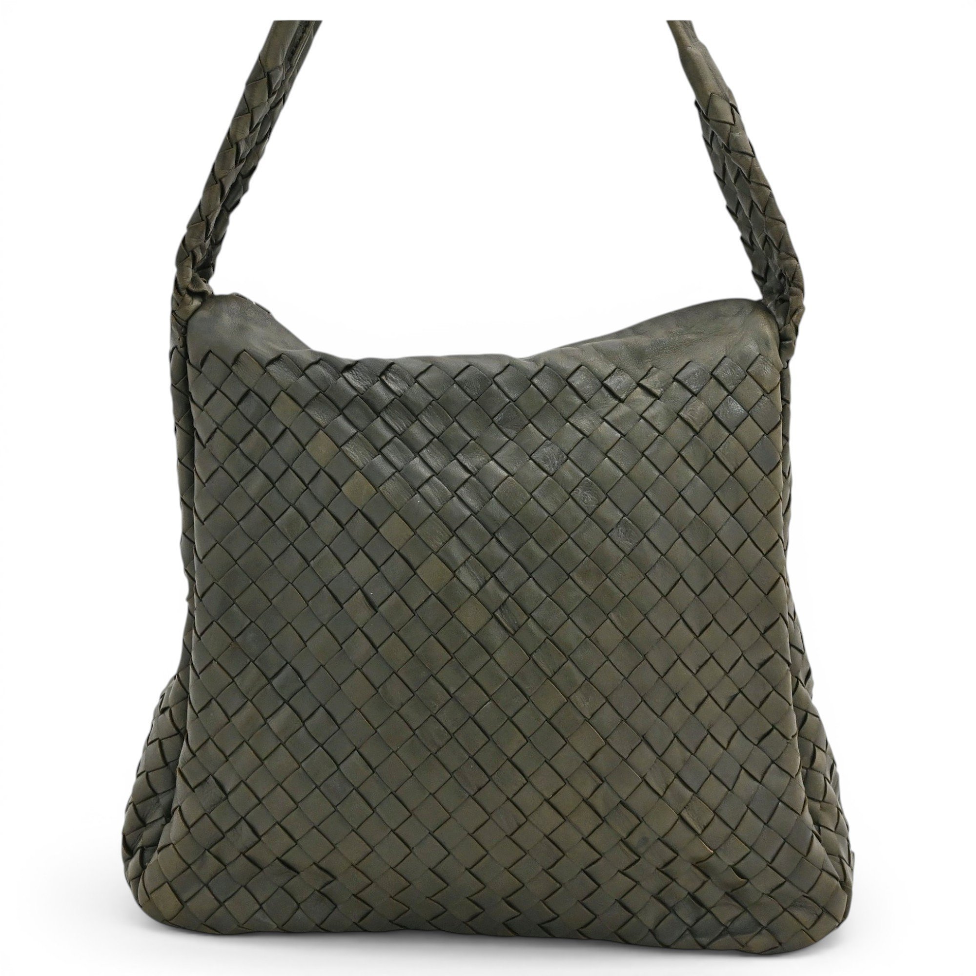 Leather handbag