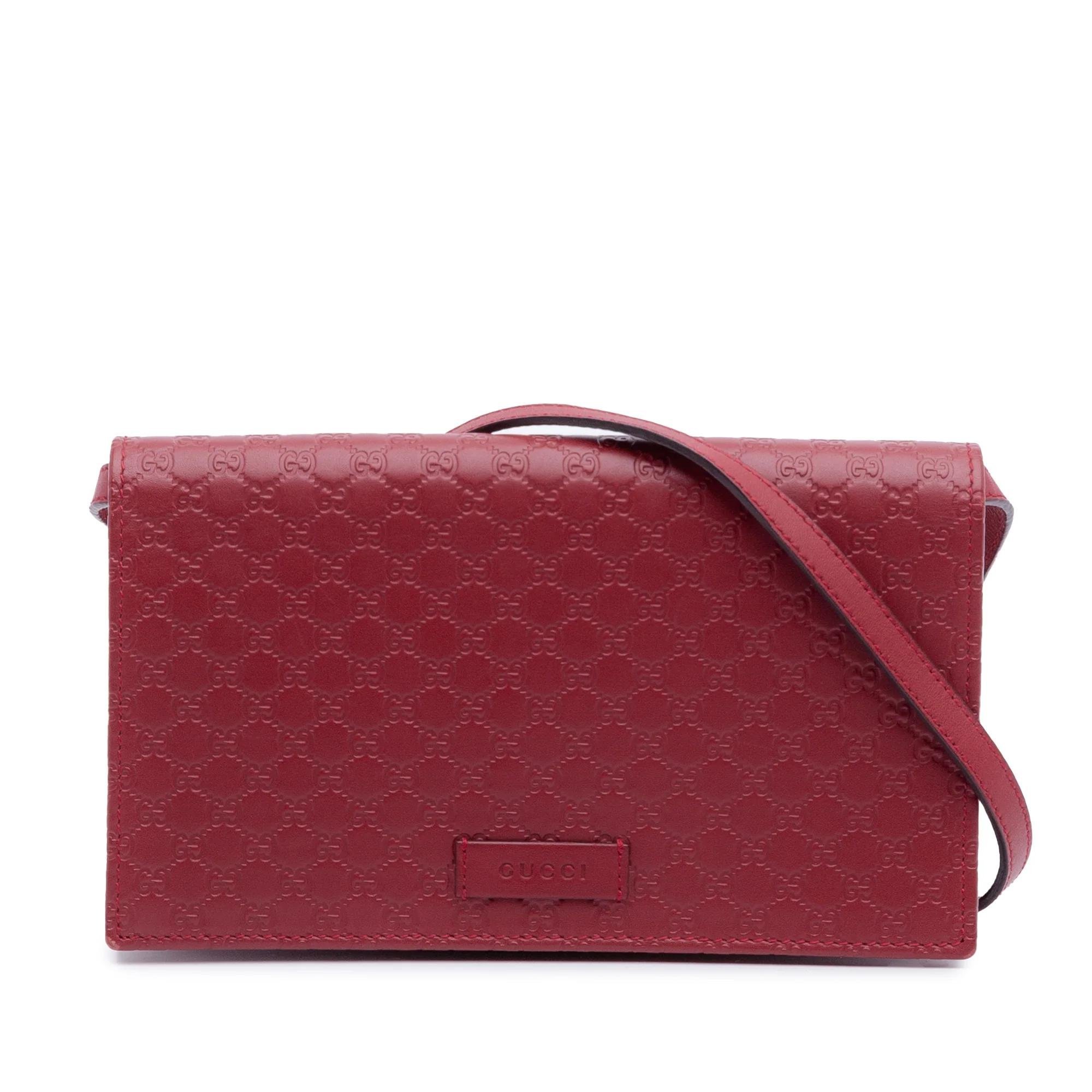 Leather crossbody bag