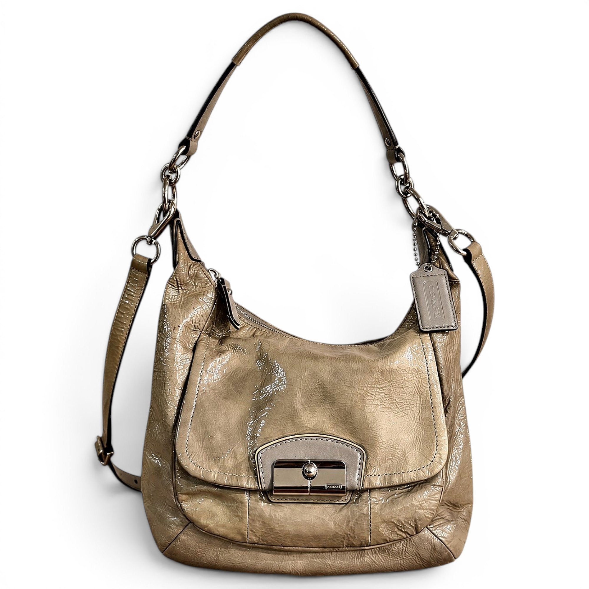 Leather handbag