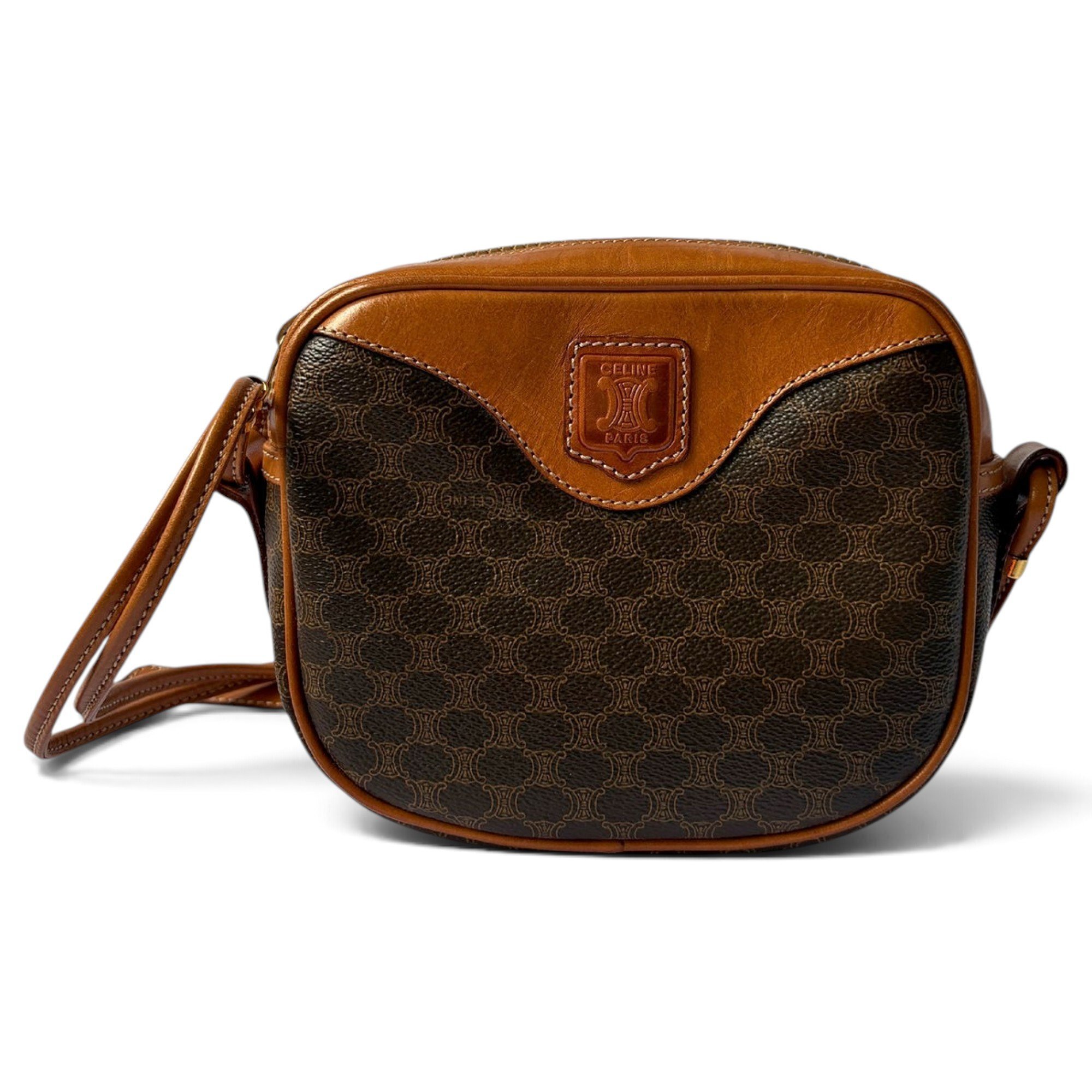 Leather crossbody bag