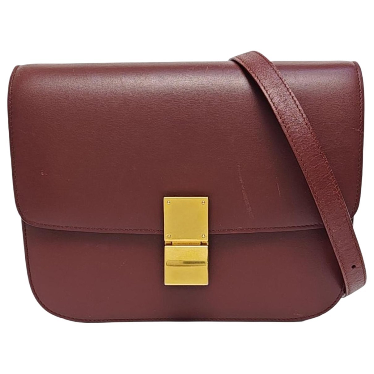 Leather handbag