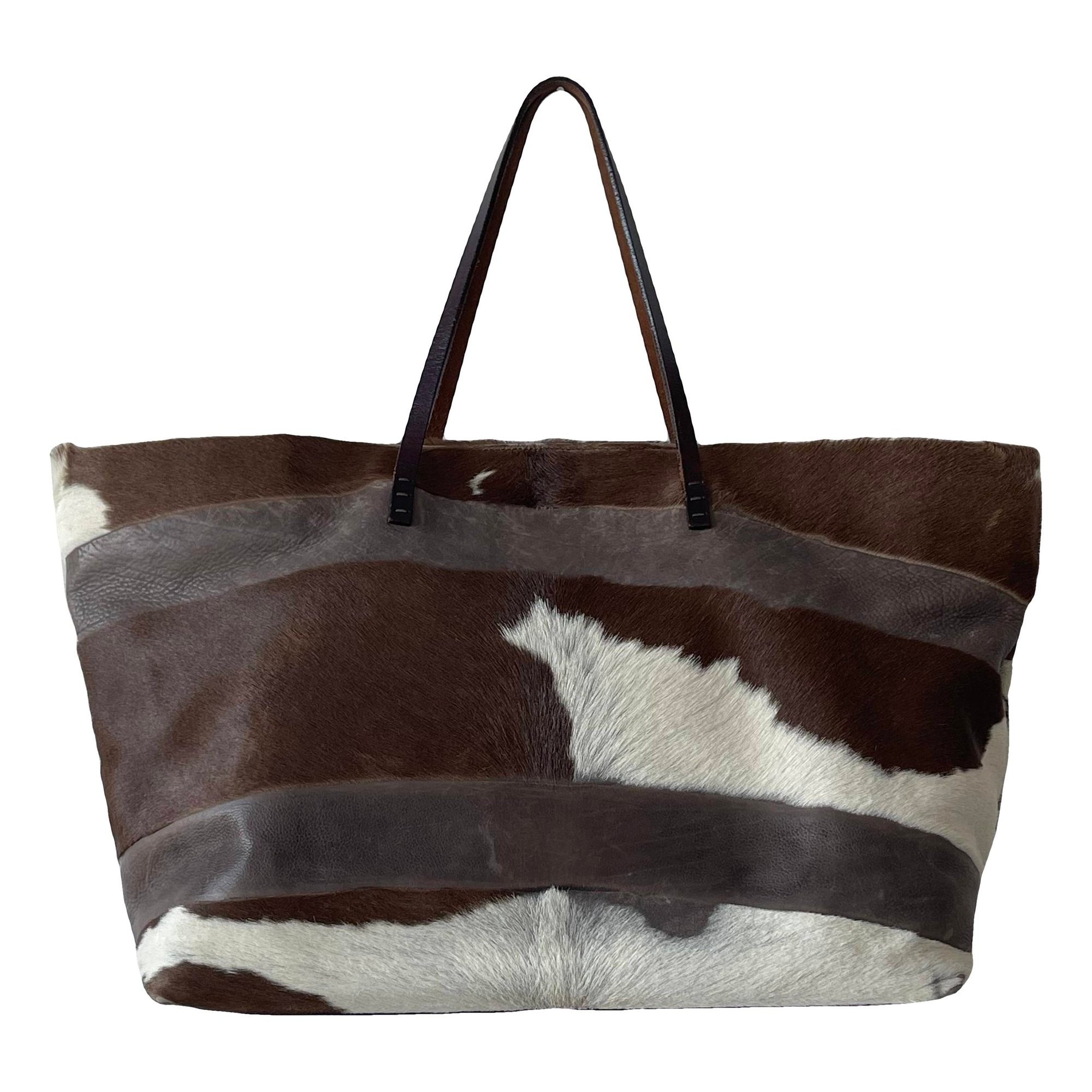 Pony-style calfskin handbag