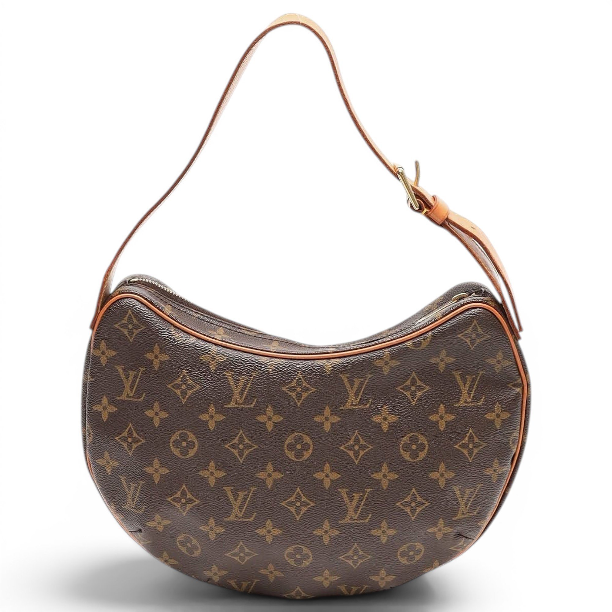 Croissant cloth handbag