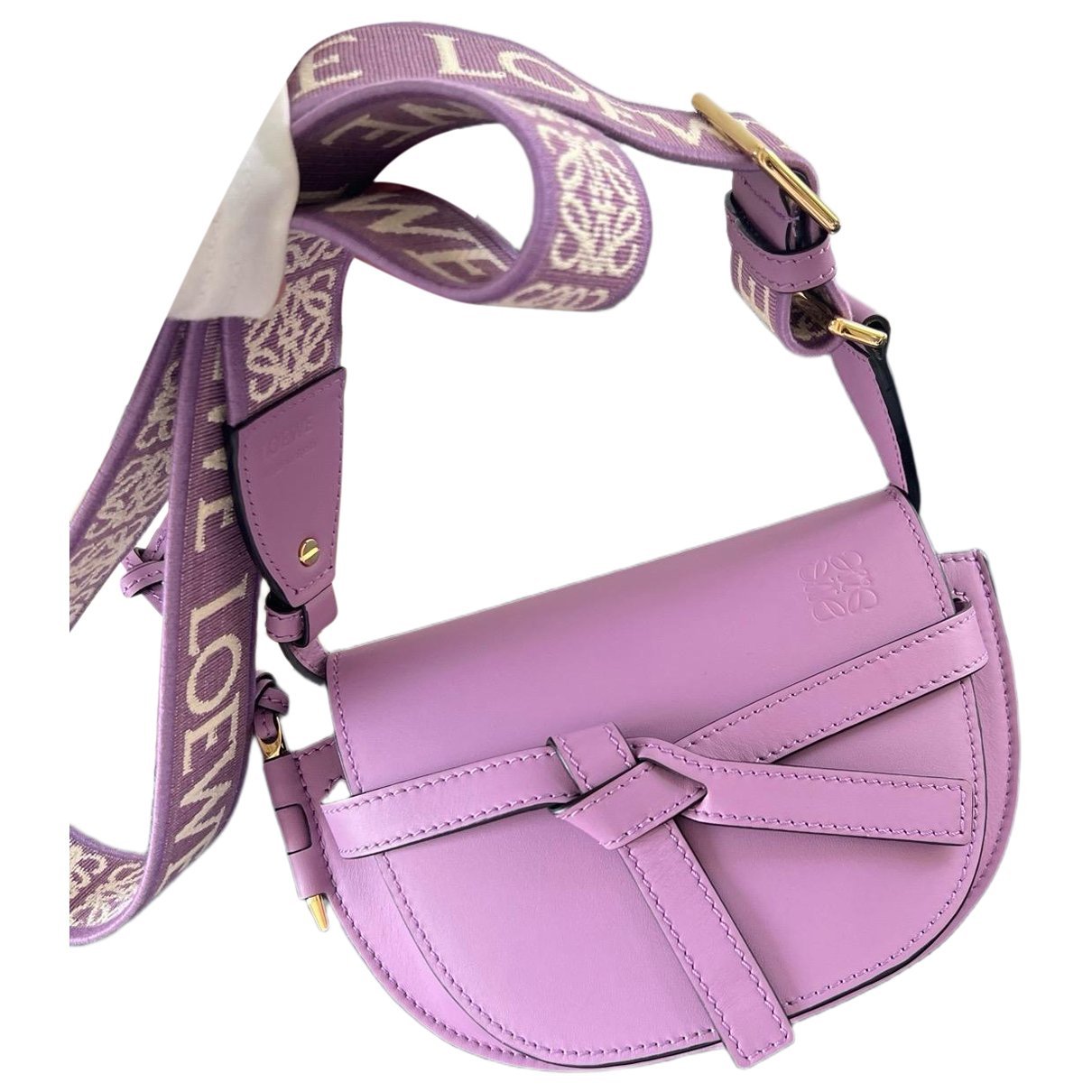 Gate leather handbag