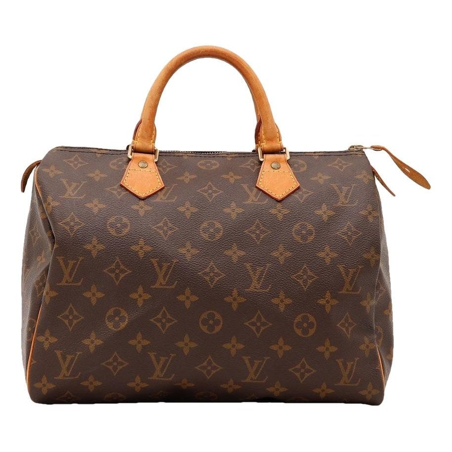 Speedy leather handbag