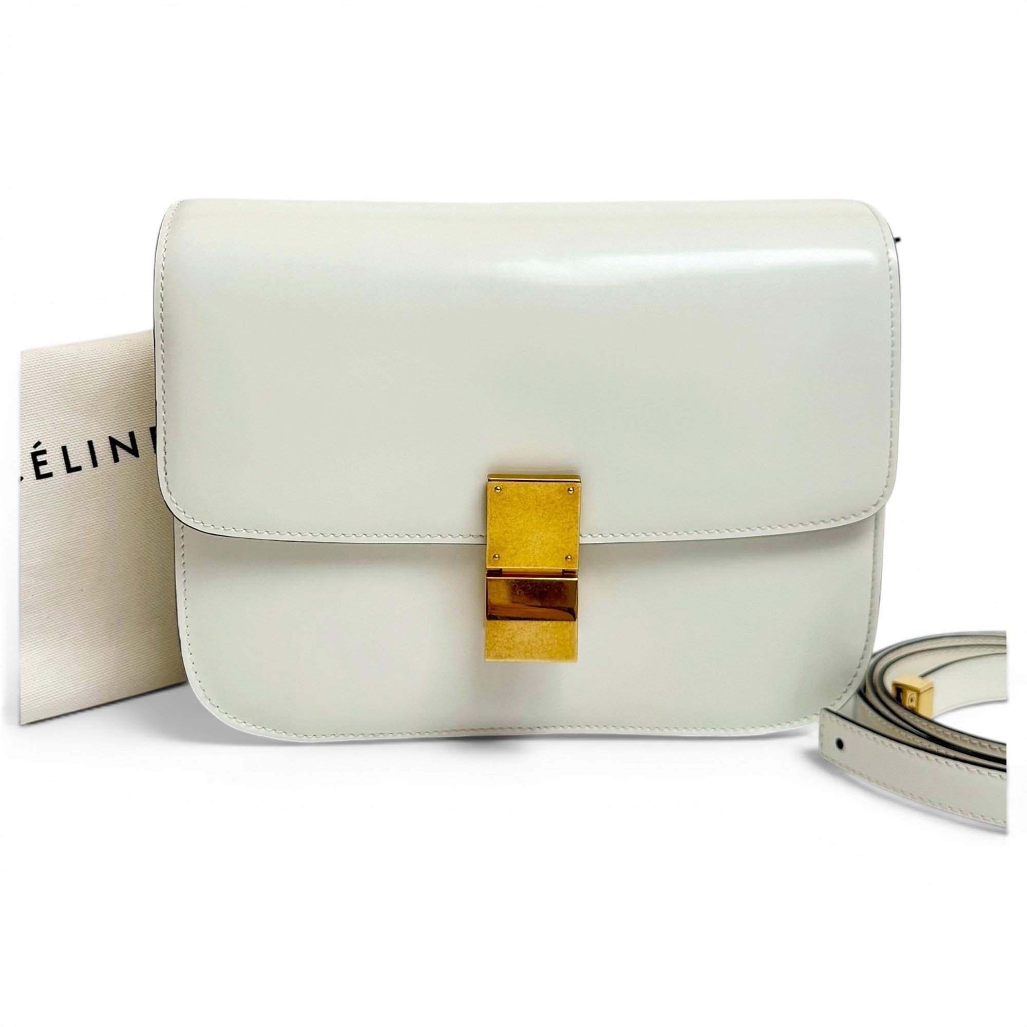 Leather handbag
