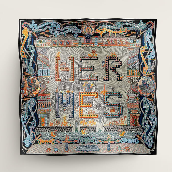 Super Silk Quest Scarf 90