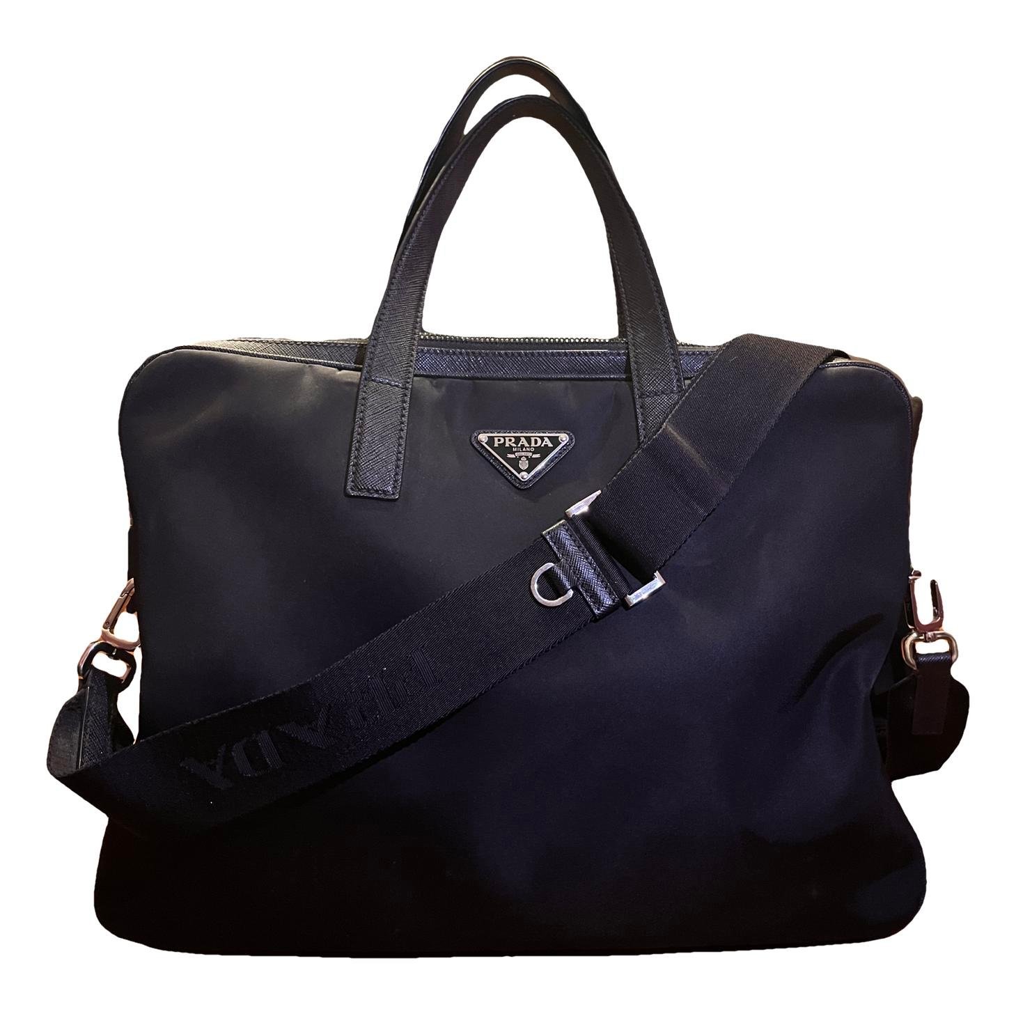 Leather satchel