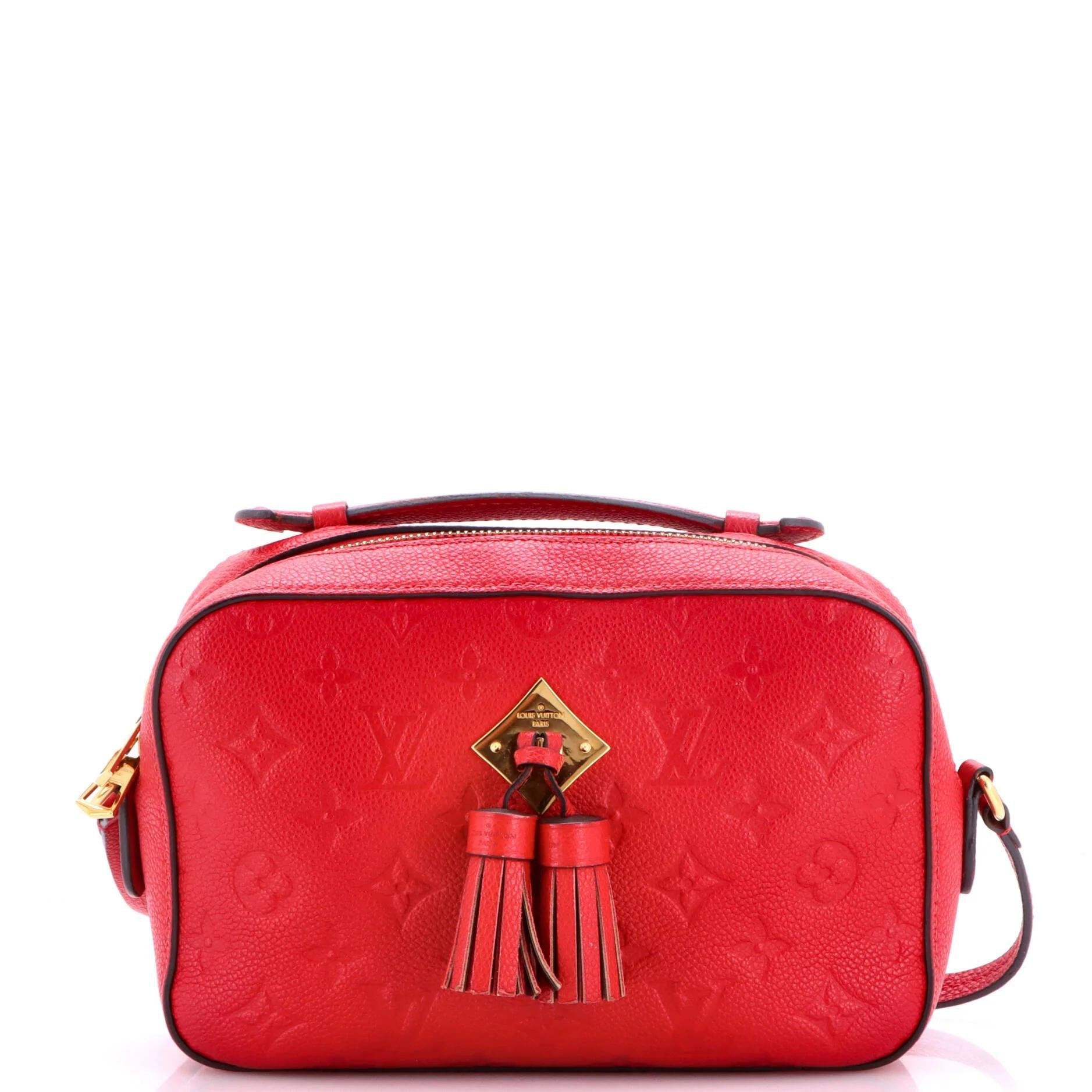 Leather crossbody bag