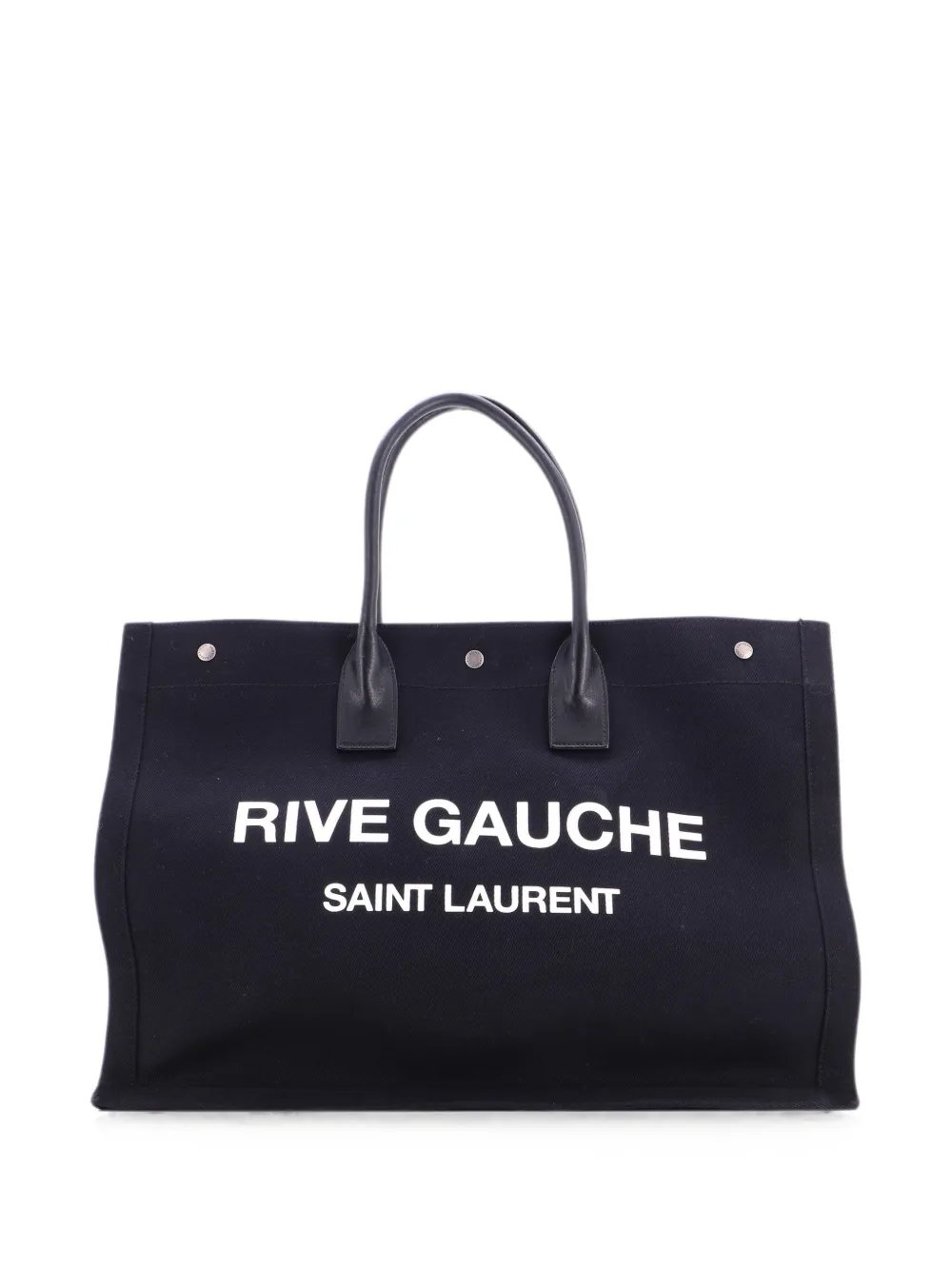 Rive Gauche Shopper Canvas Large tote bag
