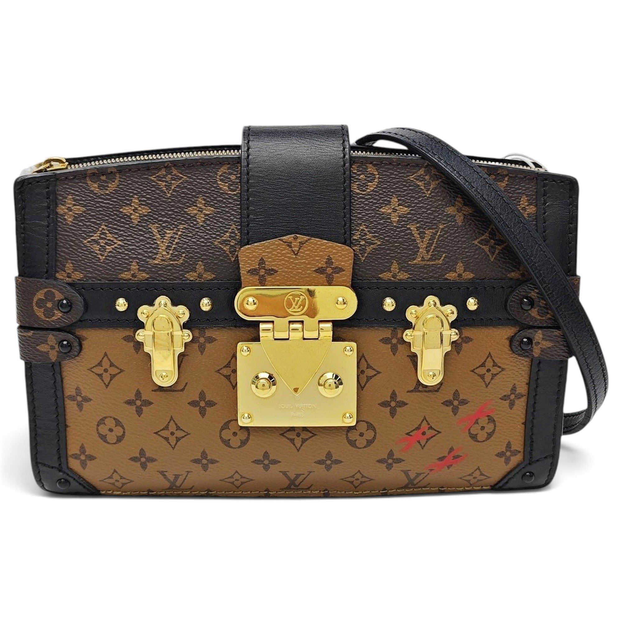 City Trunk leather handbag