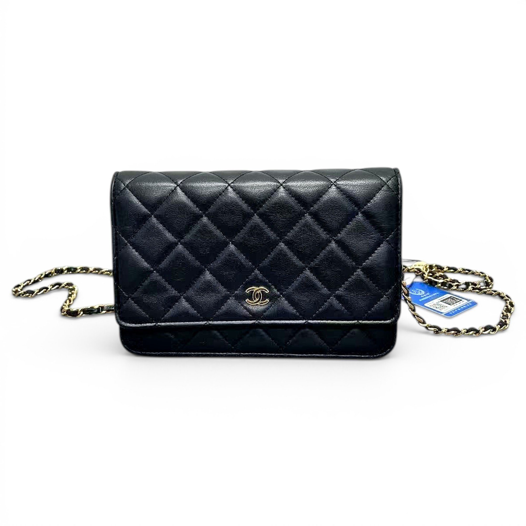 Wallet On Chain Timeless/Classique leather handbag