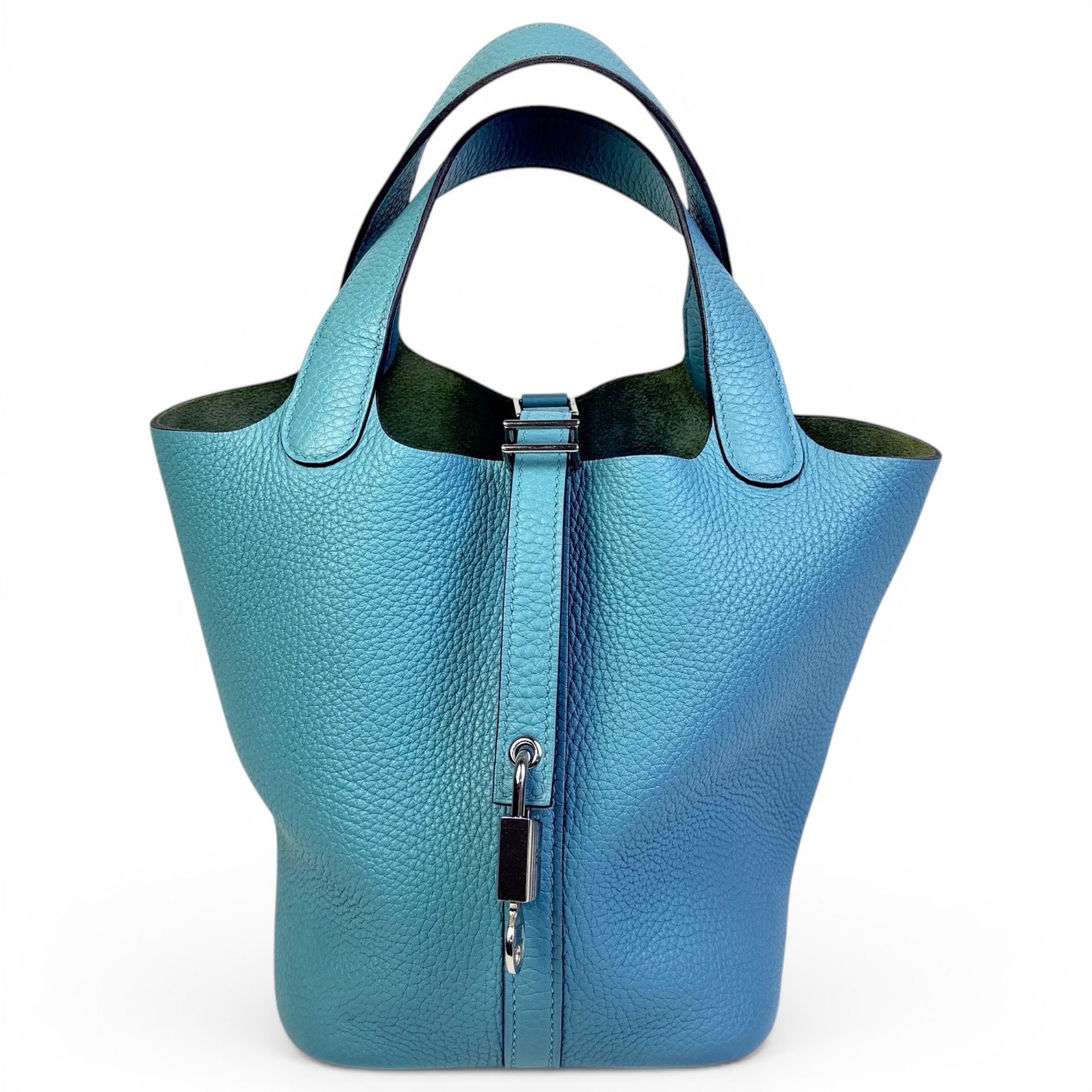 Picotin leather handbag