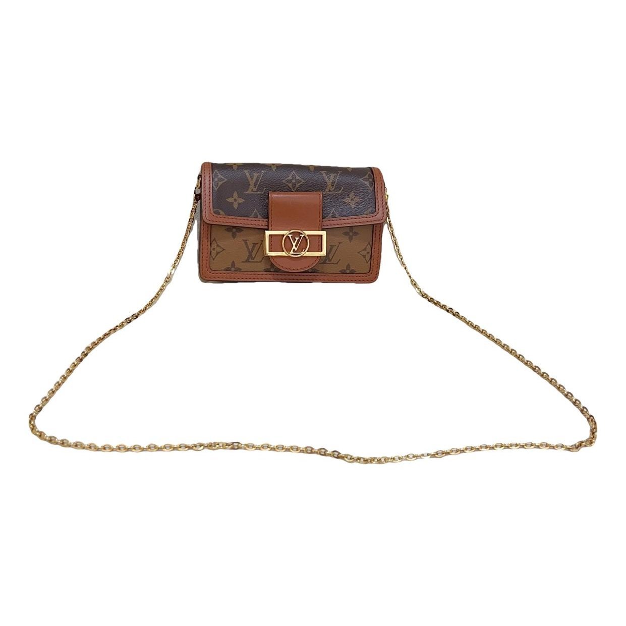 Dauphine leather handbag