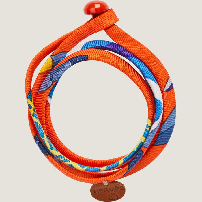 Random Double Tour Silk Bracelet