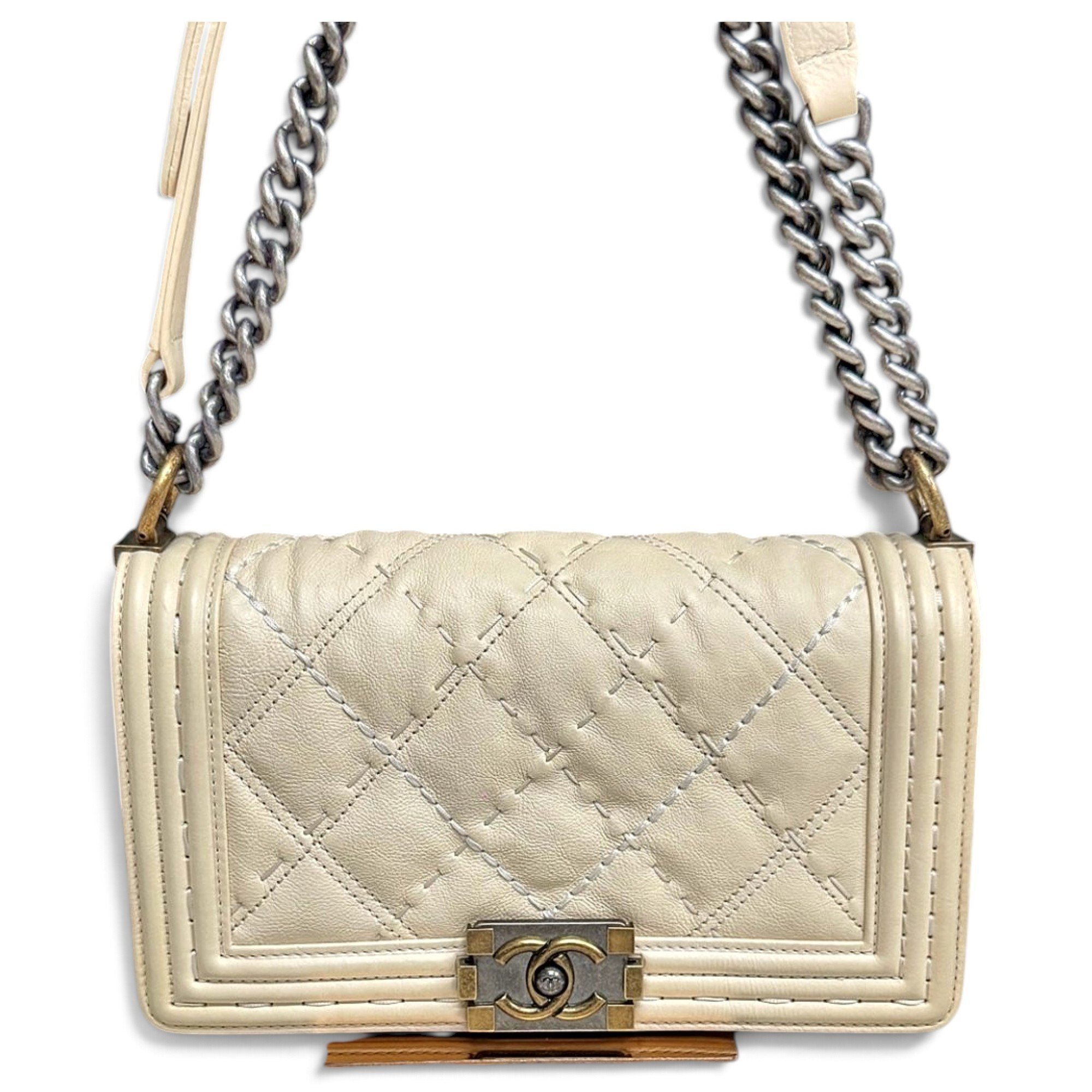 Boy leather handbag