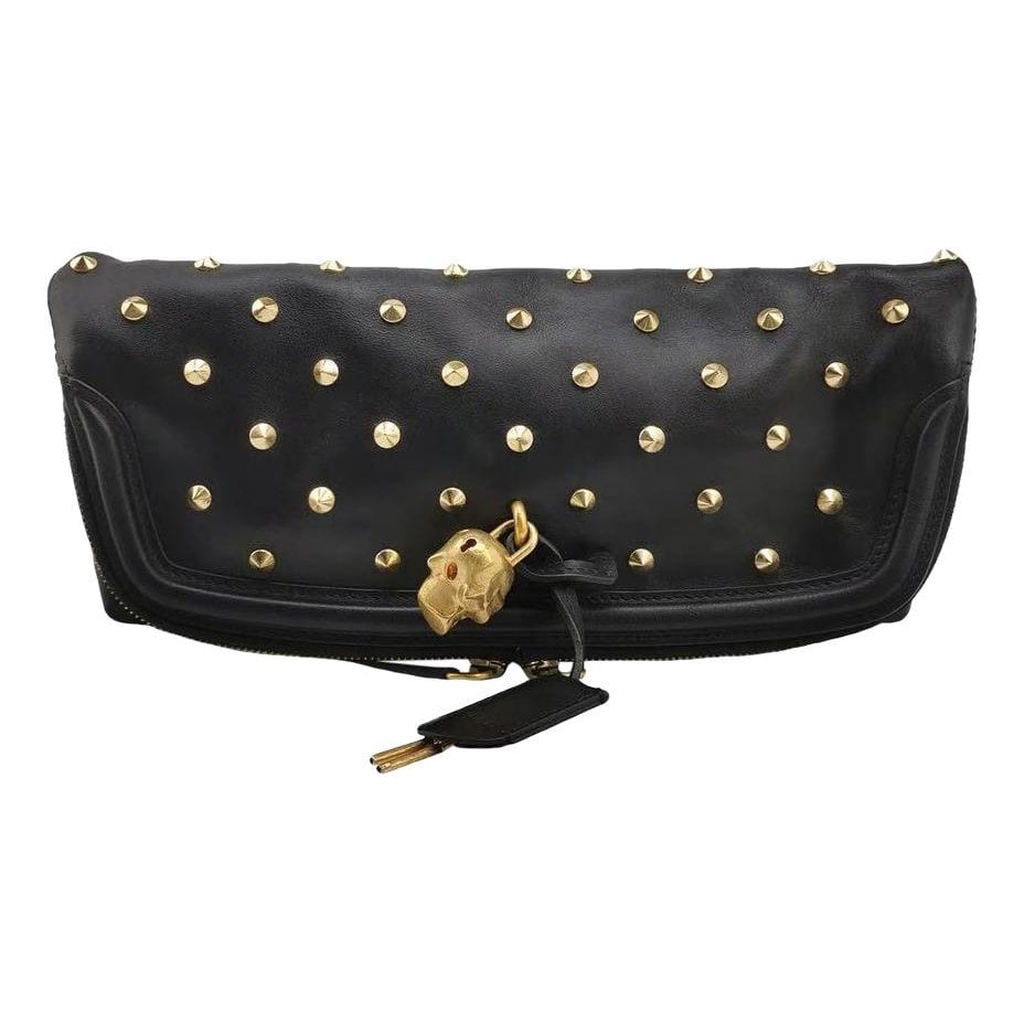 Alexander McQueen Leather clutch bag