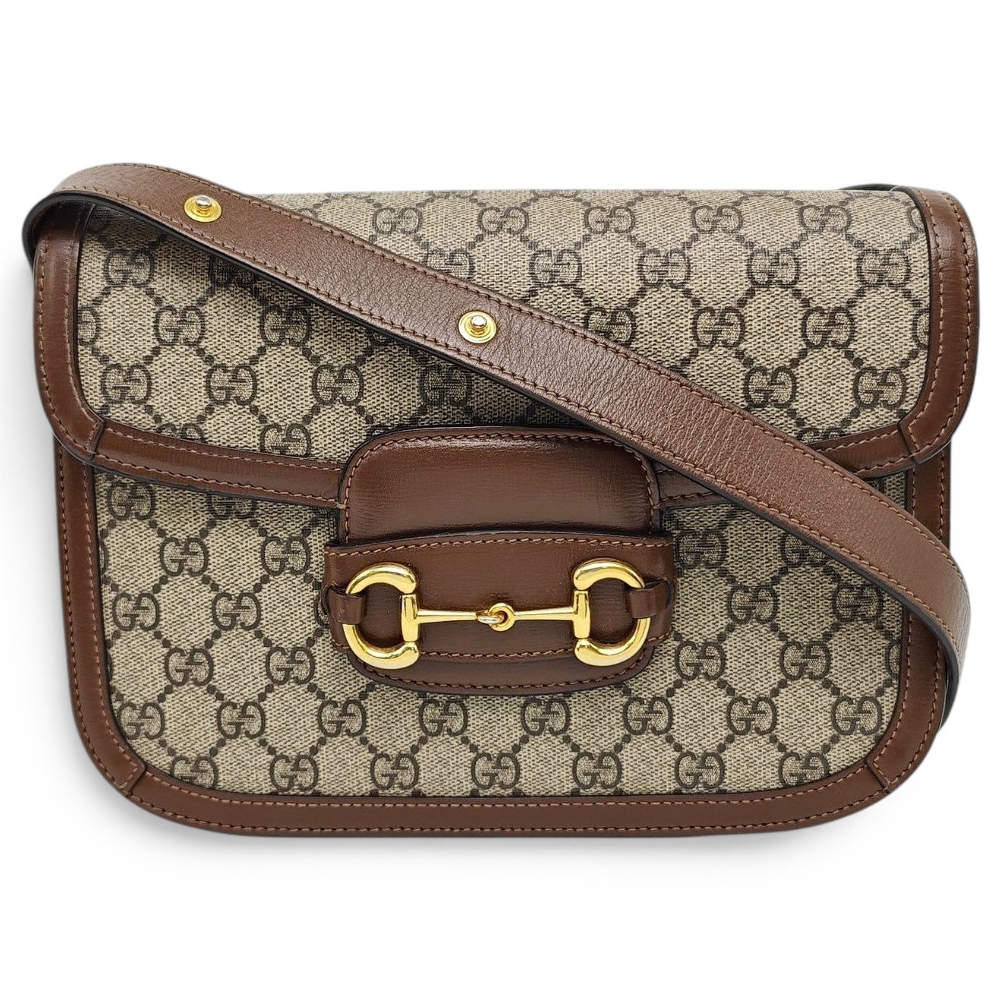 Handle Horsebit 1955 leather handbag