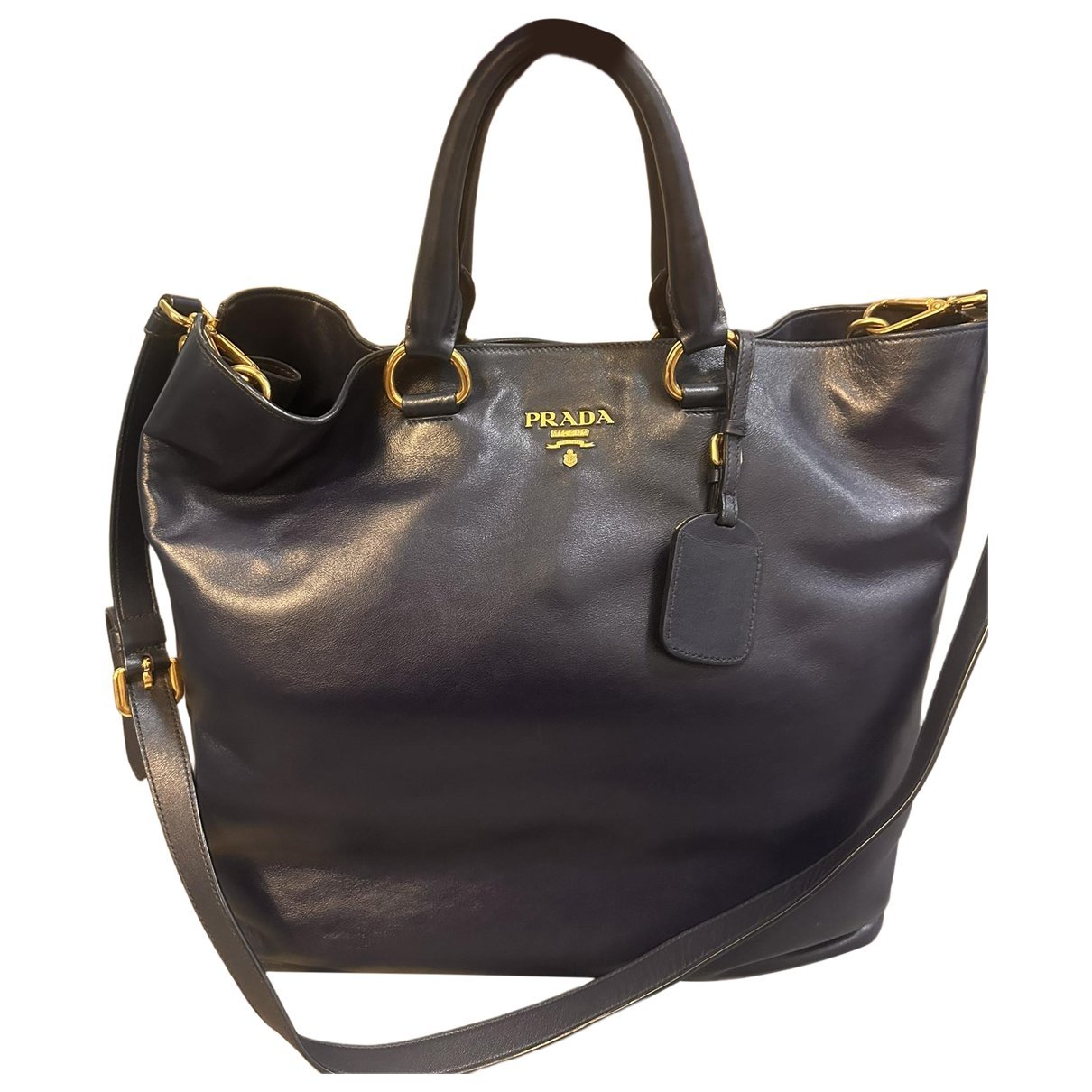 Leather handbag