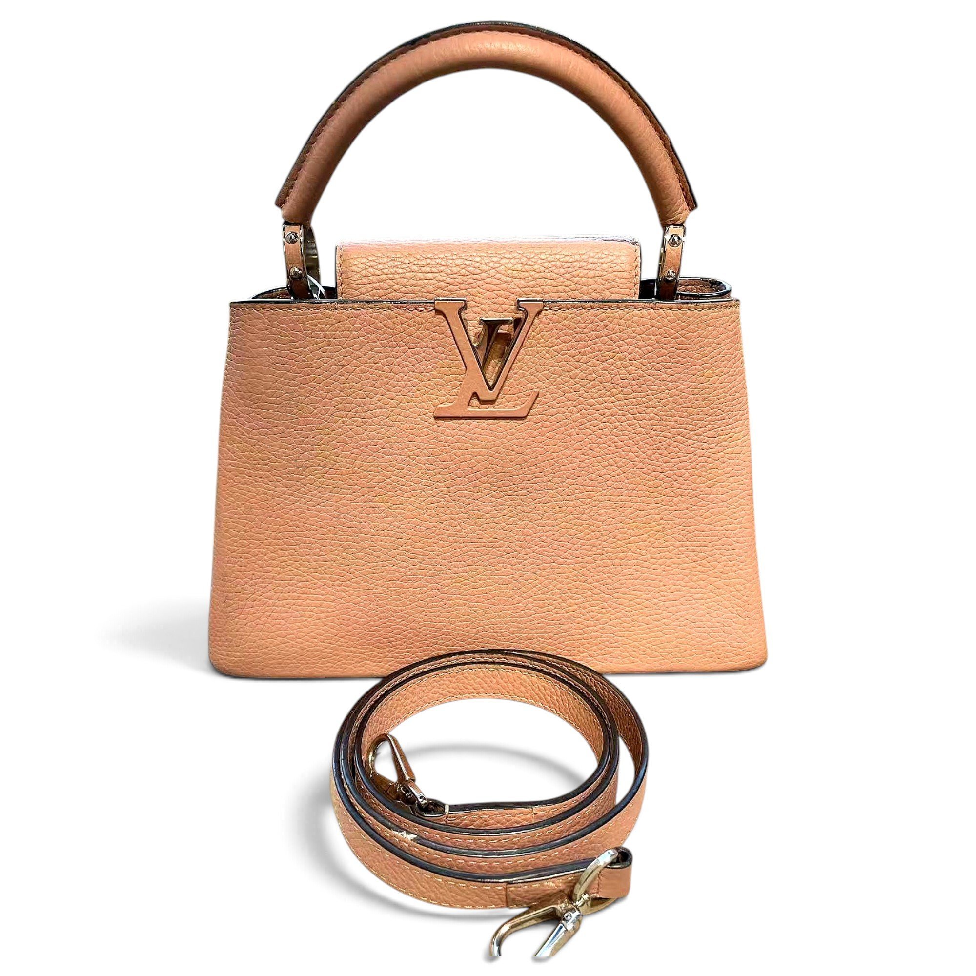 Capucines leather handbag