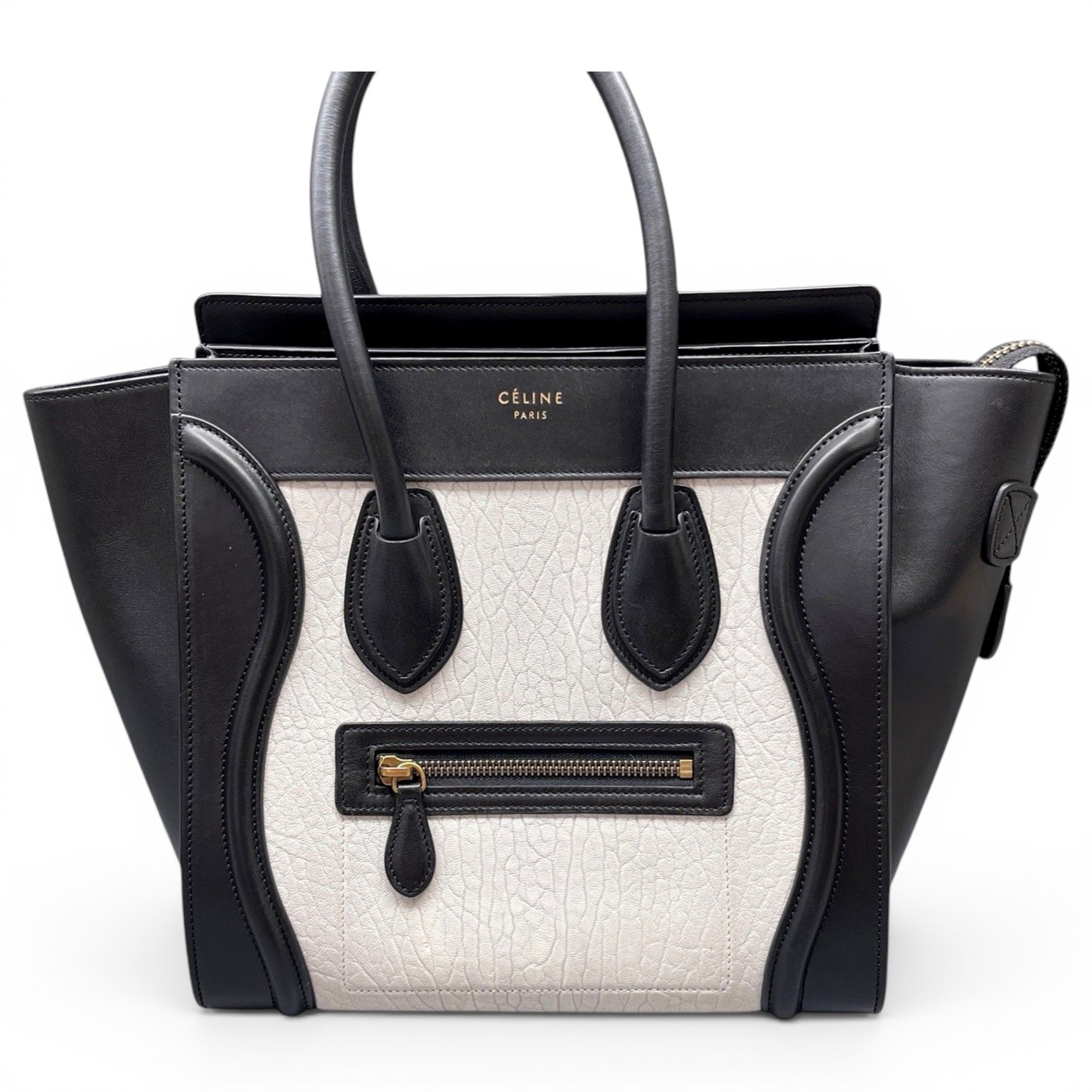 Luggage leather handbag