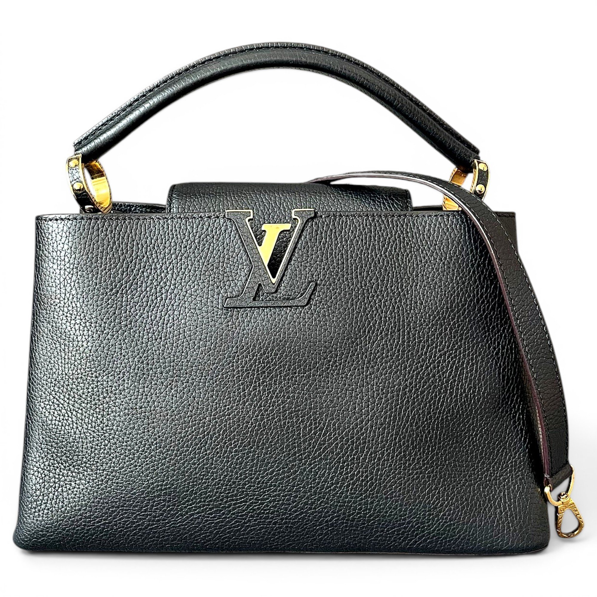 Capucines leather handbag