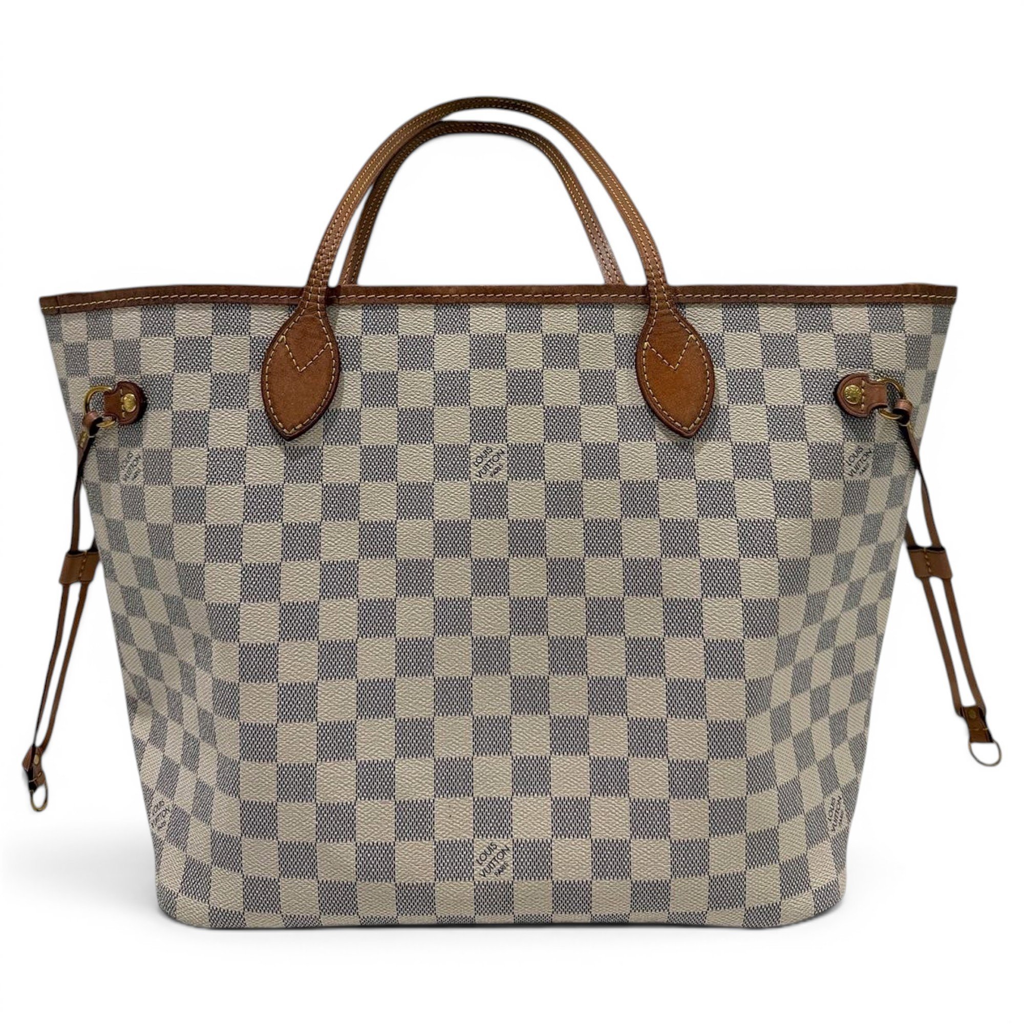 Neverfull leather tote