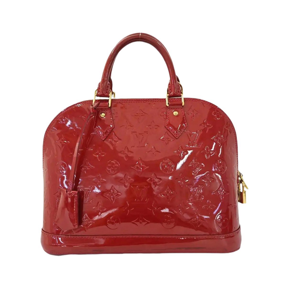 Alma patent leather handbag