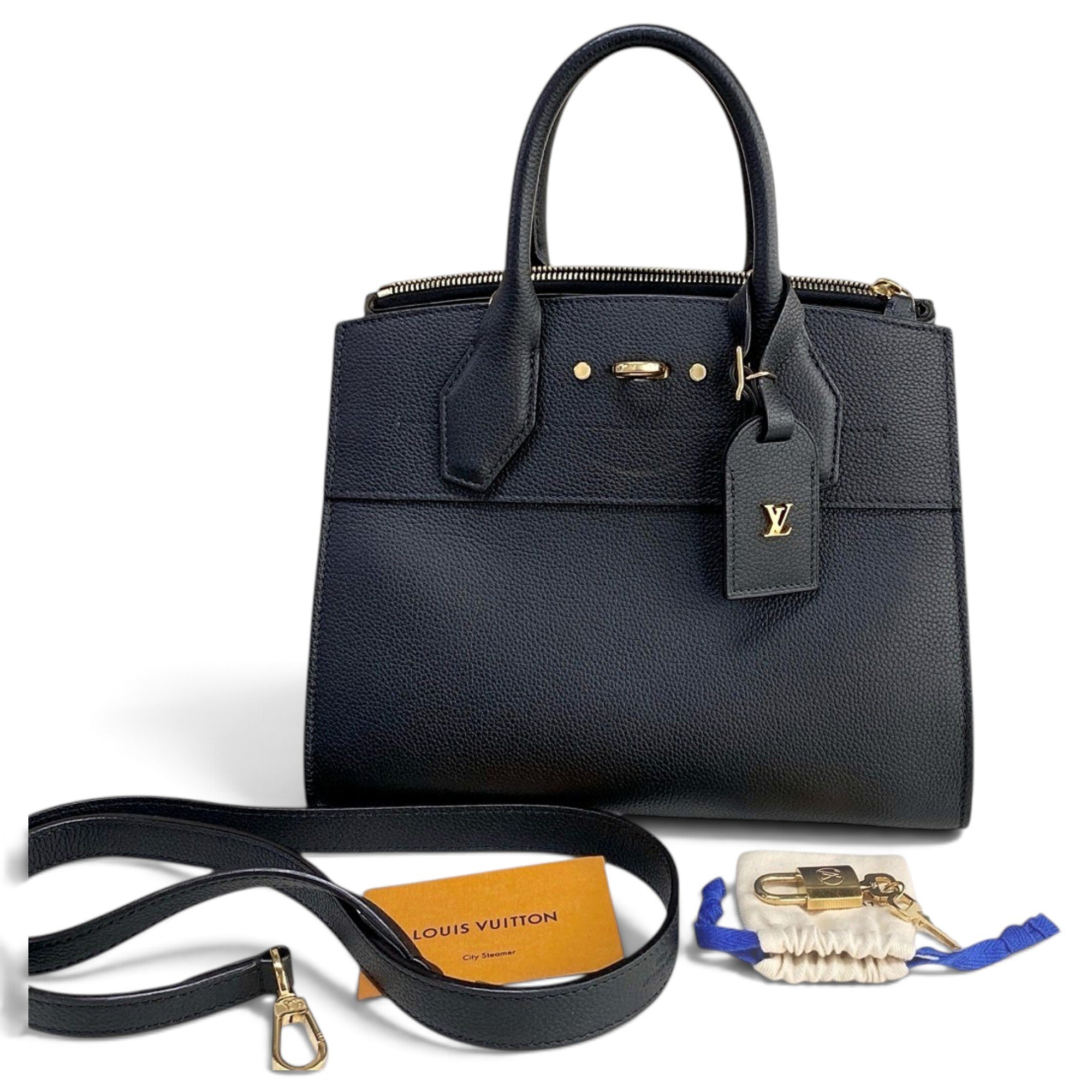 City Steamer leather tote