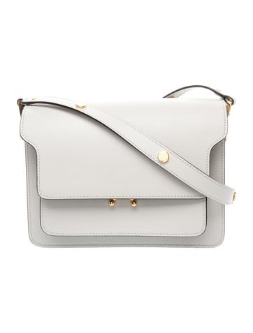 Marni Saffiano Leather Shoulder Bag