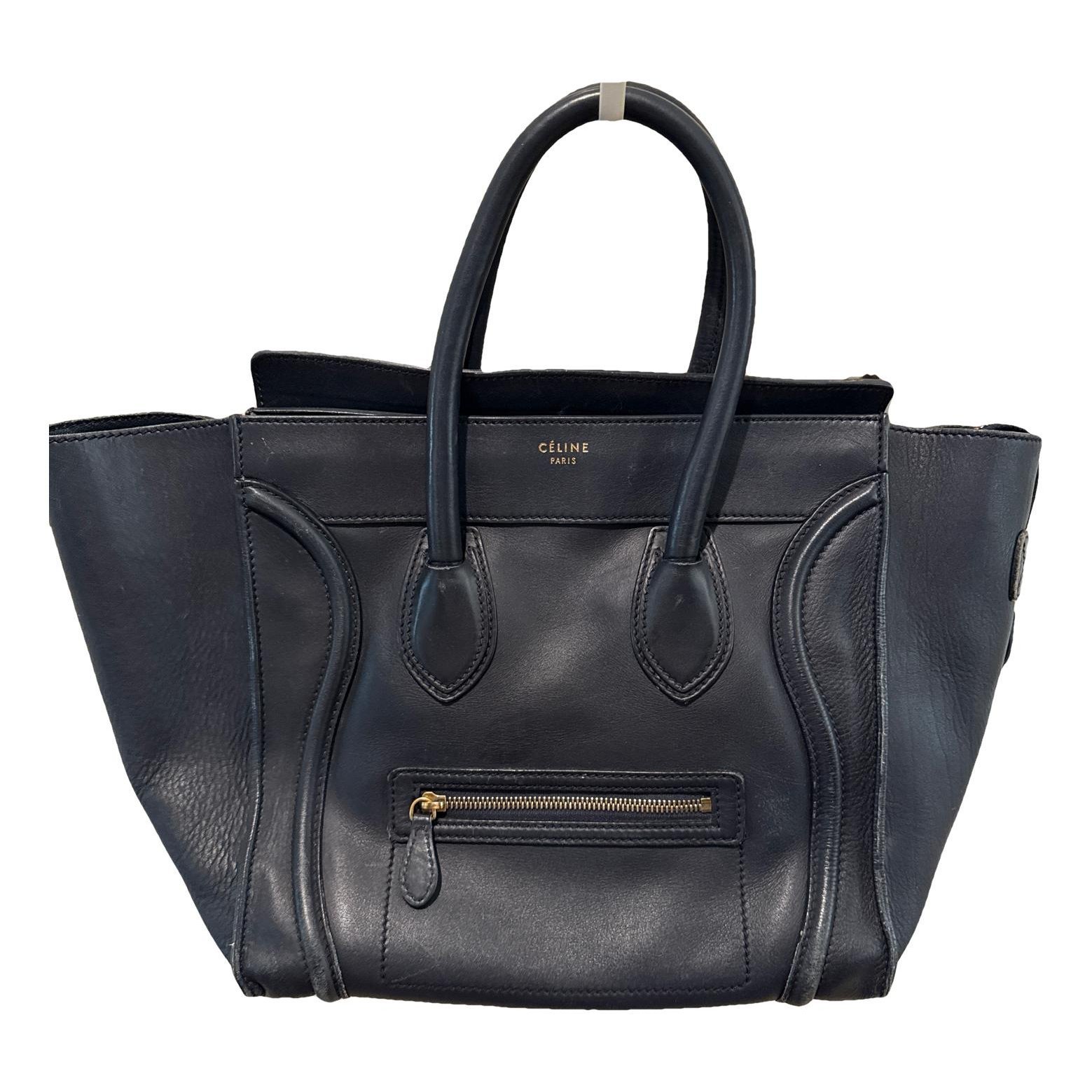 Luggage leather handbag