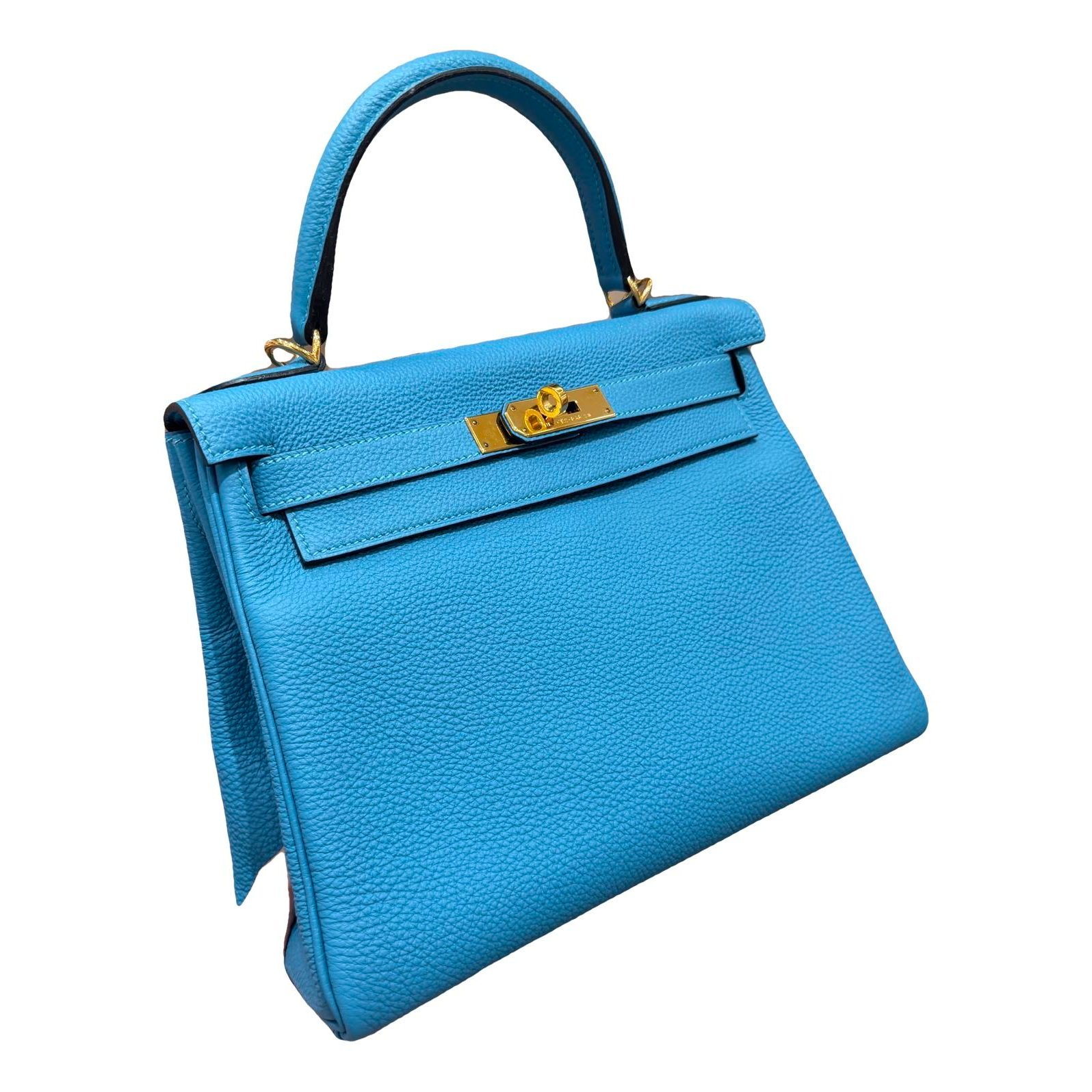 Kelly 28 leather handbag