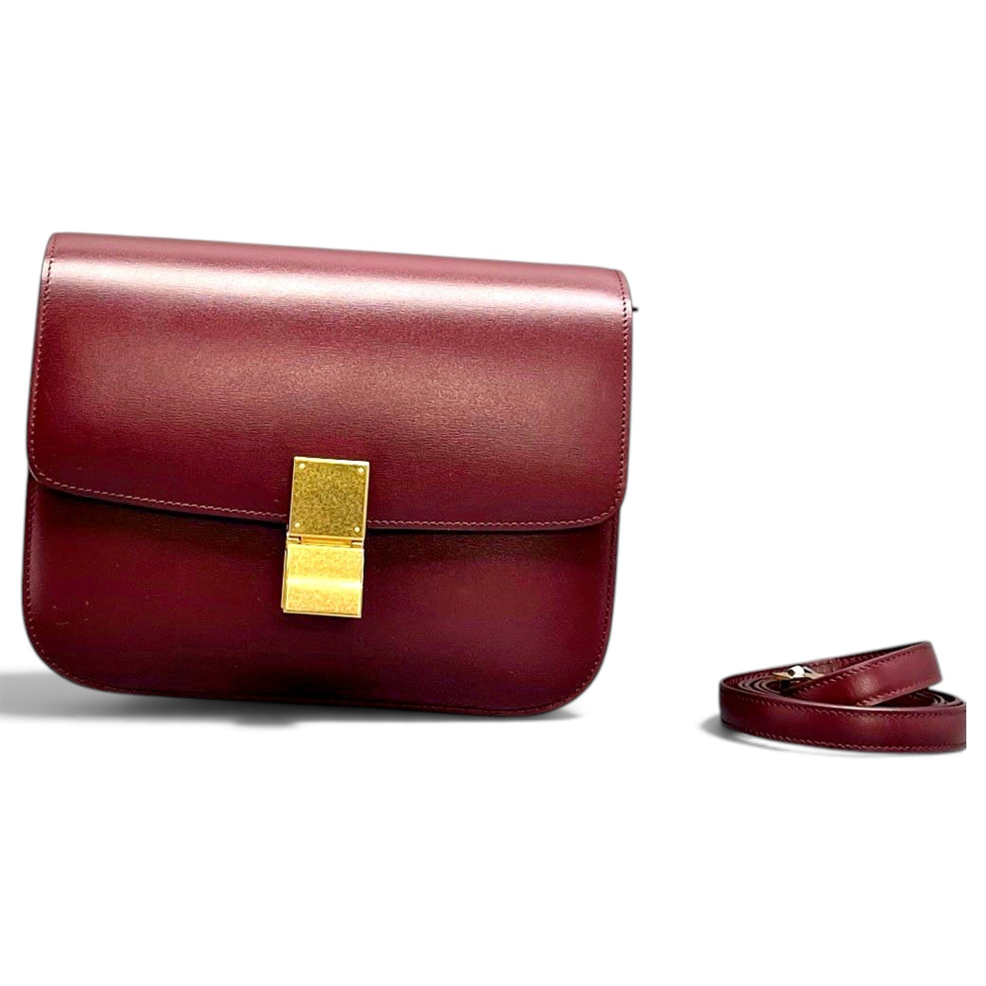 Classic leather handbag