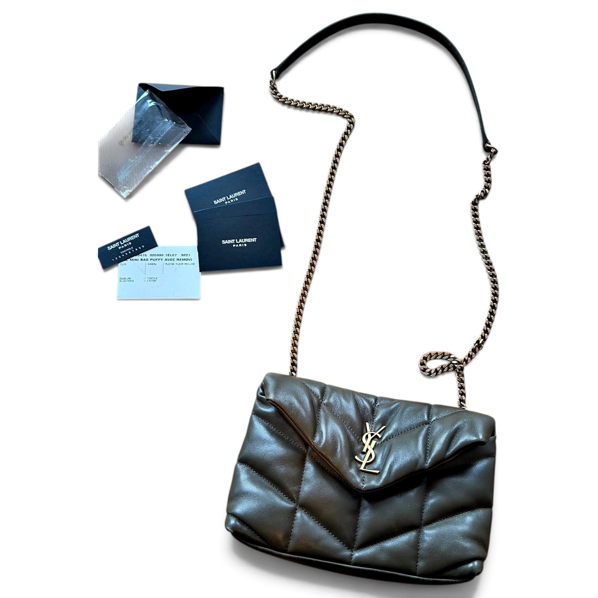Loulou Puffer leather handbag