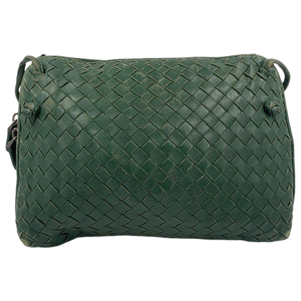 Loop leather handbag