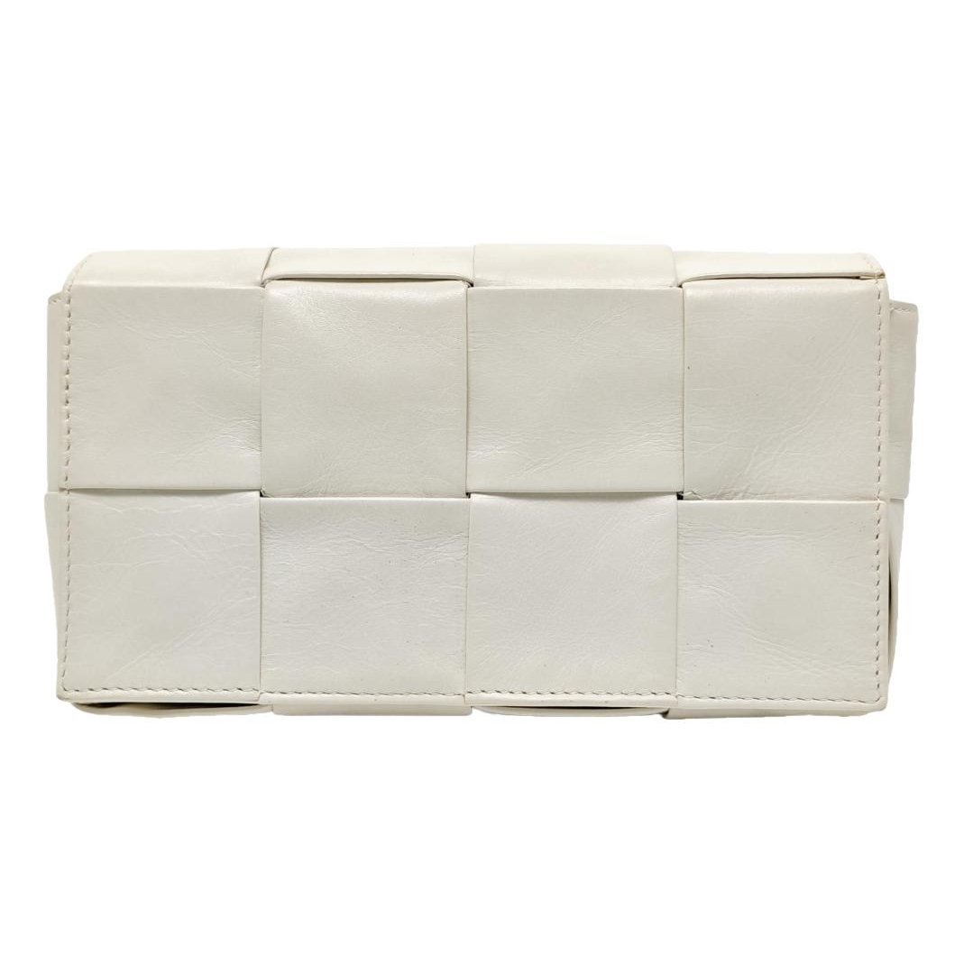Cassette leather handbag